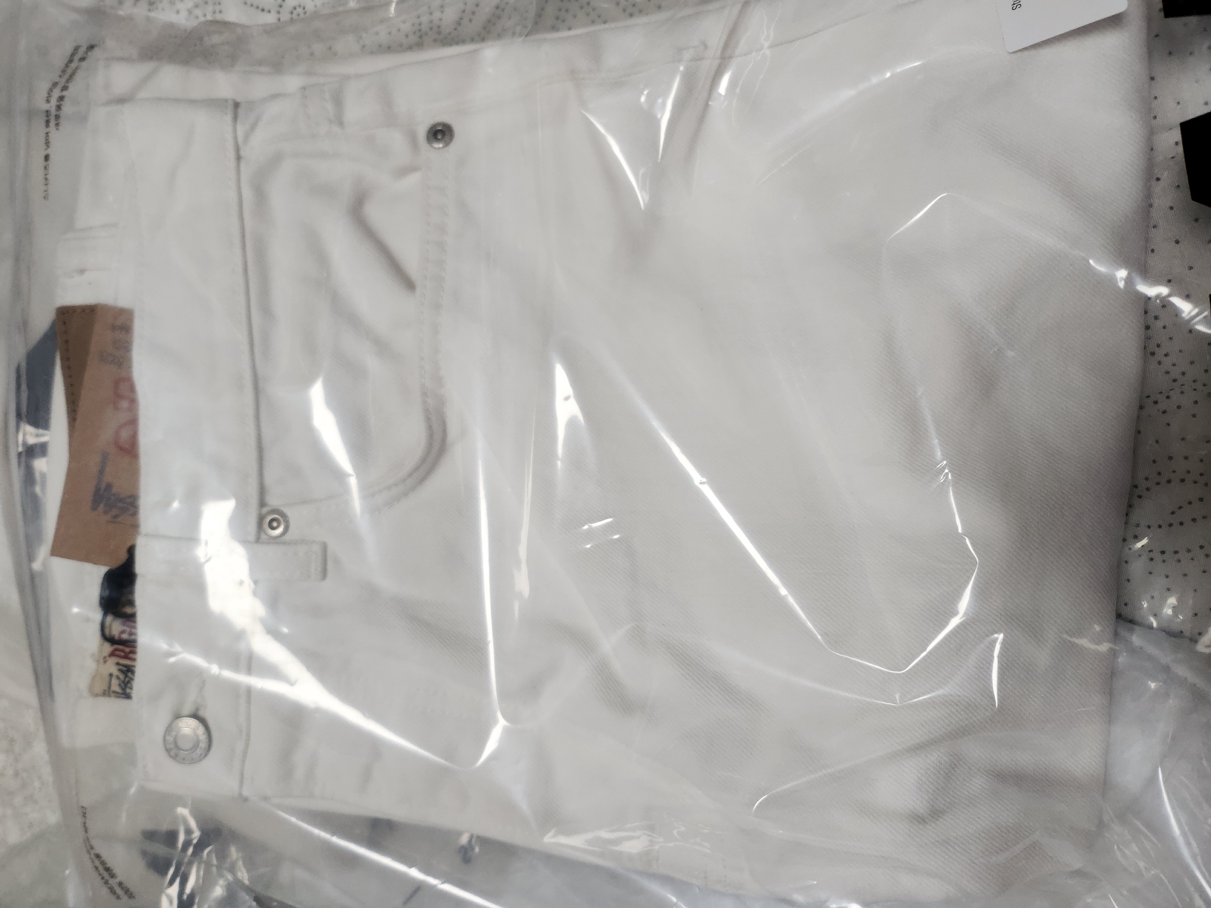 Stussy Overdyed Big OL' Jean Bone 착용 스타일