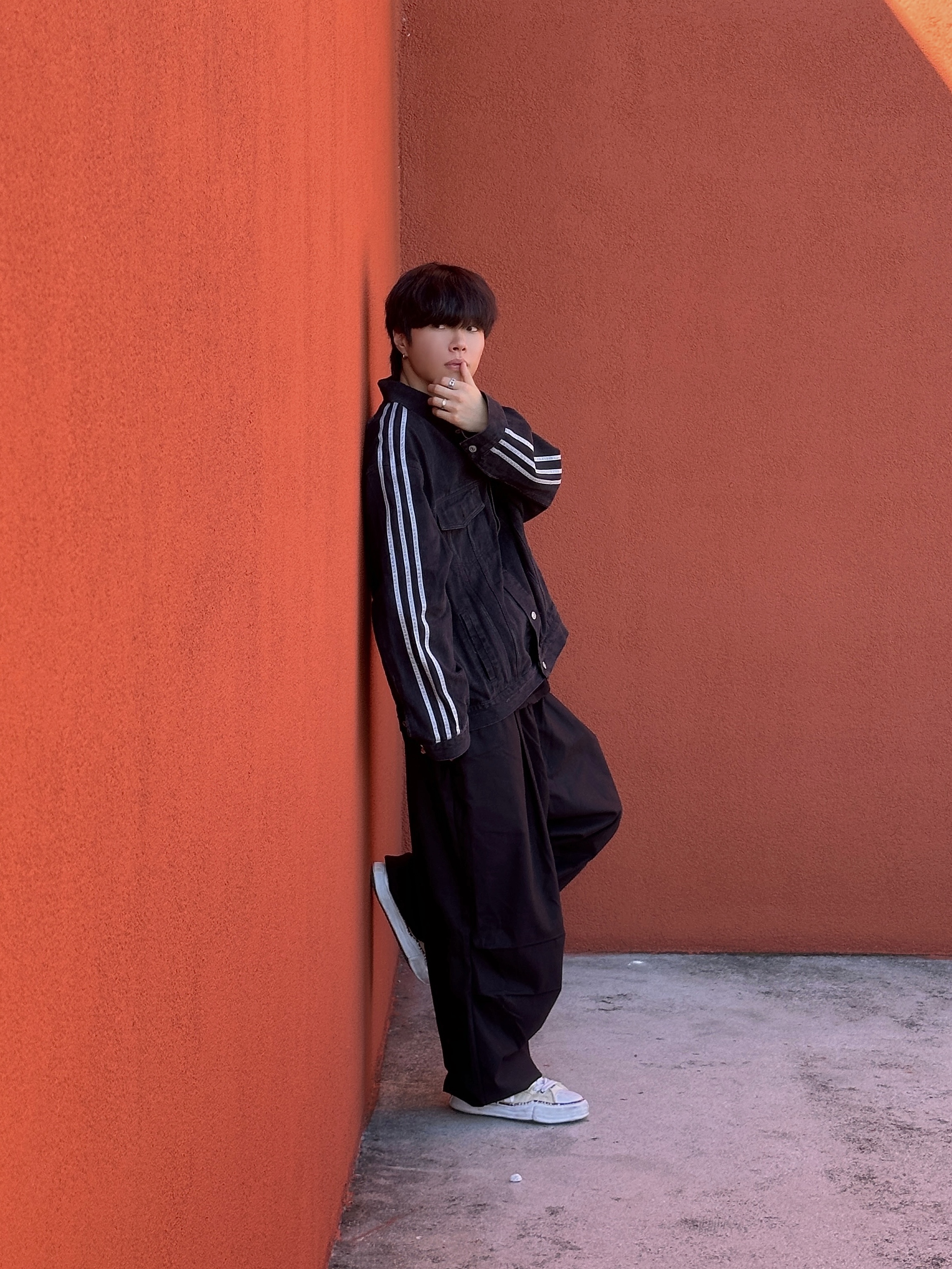 Maison Mihara Yasuhiro Peterson OG Sole Canvas Low-top Sneakers Natural 착용 스타일 - 2