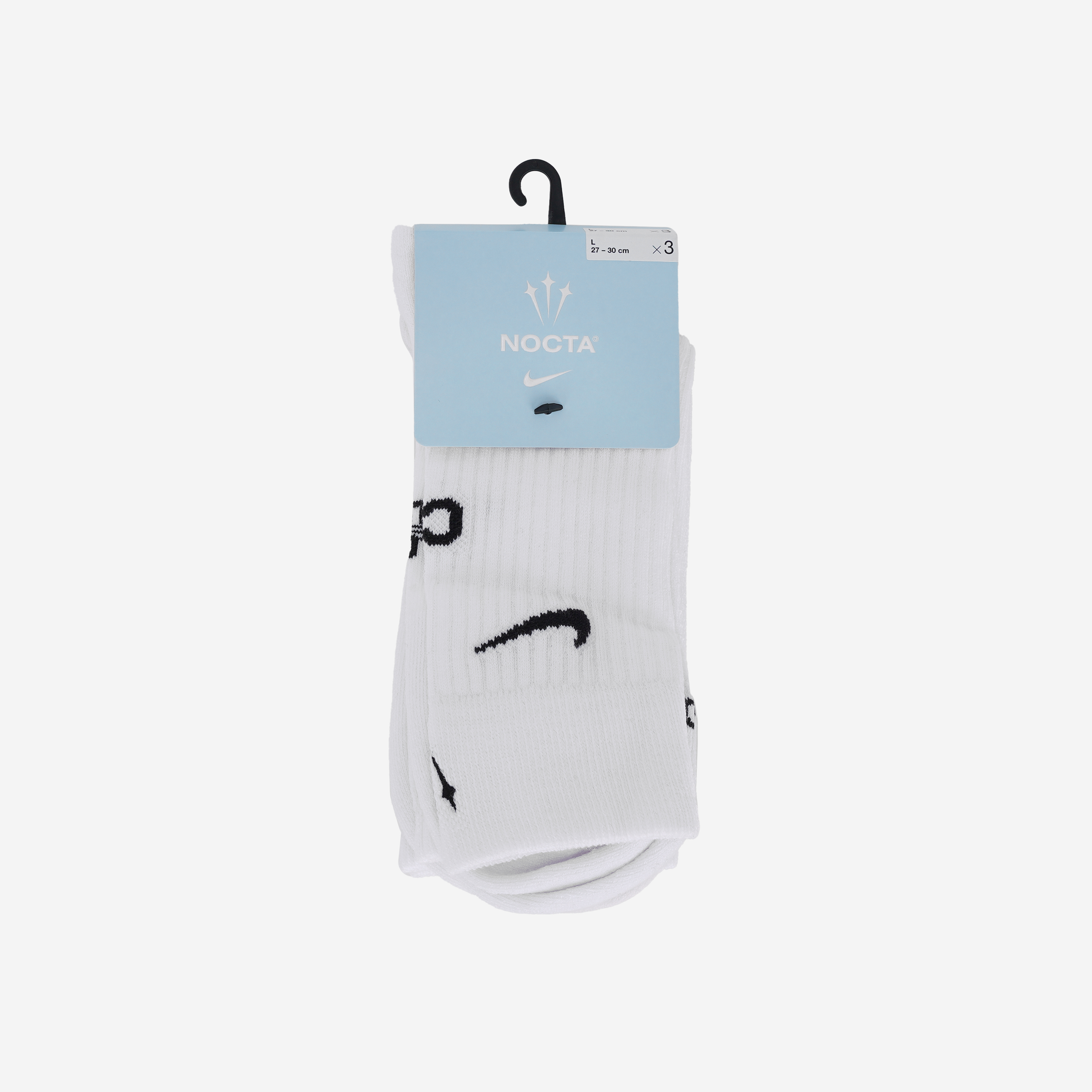 Nike x Drake Nocta Socks White (3 Pack)