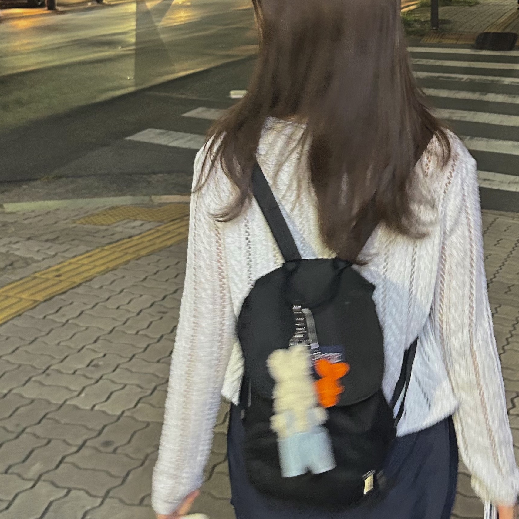 Jansport Highlands Mini Backpack Black 착용 스타일 - 2