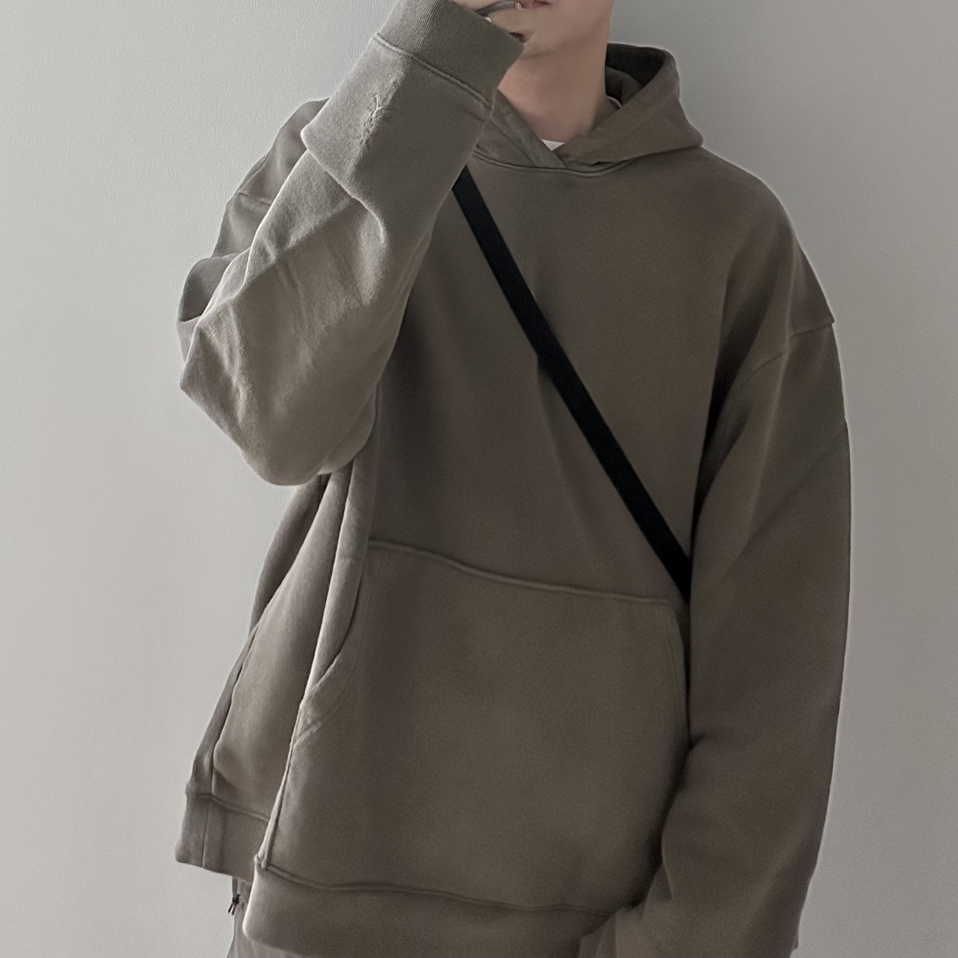 Jordan x Travis Scott Pullover Hoodie Palomino (DZ5502-275) 착용 스타일