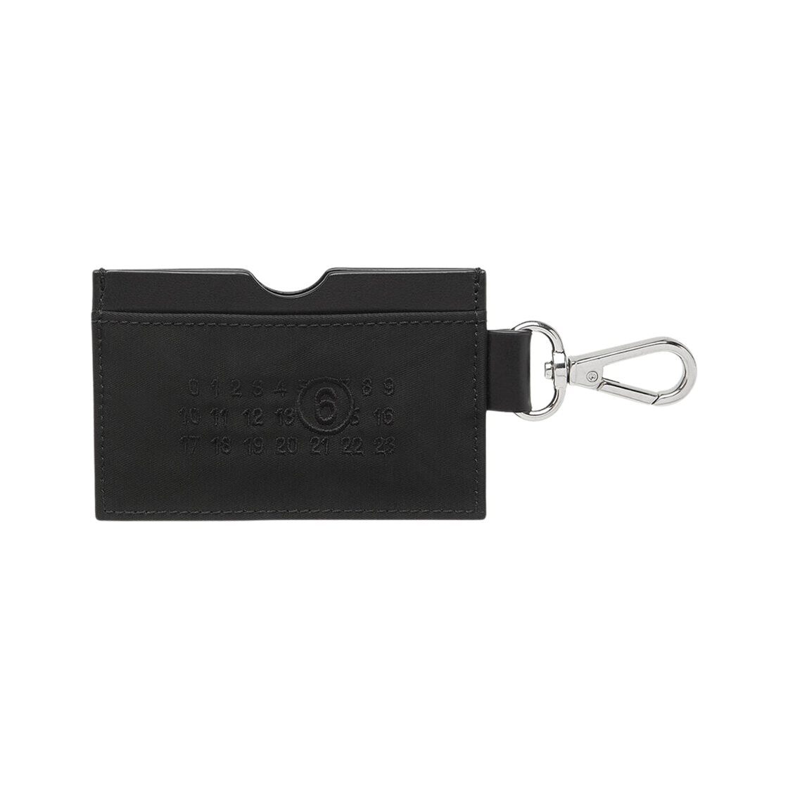 MM6 Maison Margiela Numeric Card Holder Black 상세 이미지 1