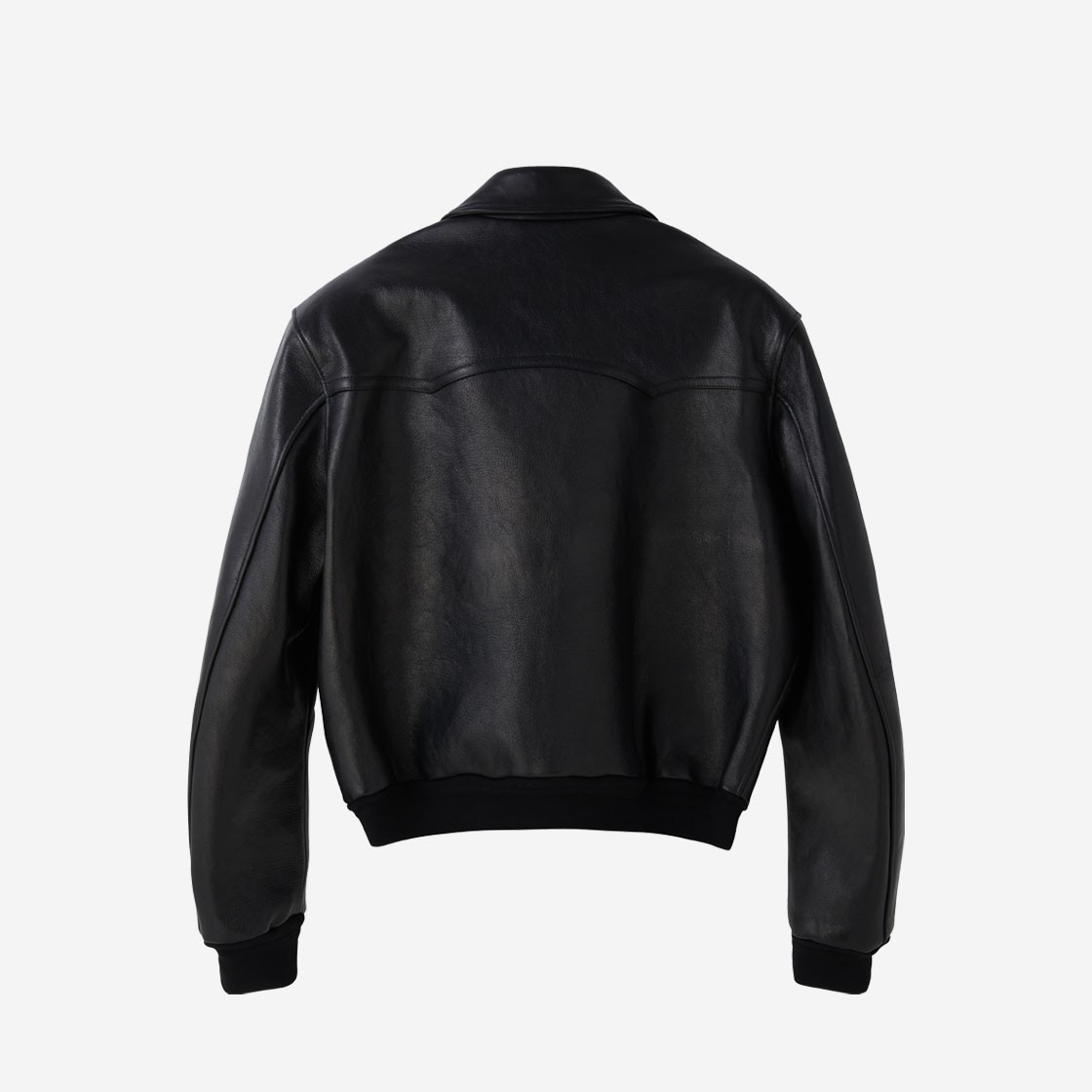 Recto Ben Goat Leather Jumper Black 상세 이미지 2