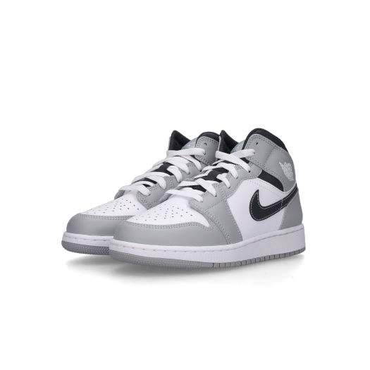 (GS) Jordan 1 Mid Light Smoke Grey Anthracite