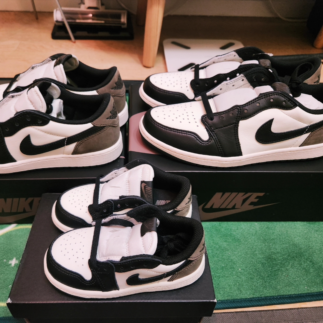(TD) Jordan 1 Retro Low OG Mocha 착용 스타일 - 3