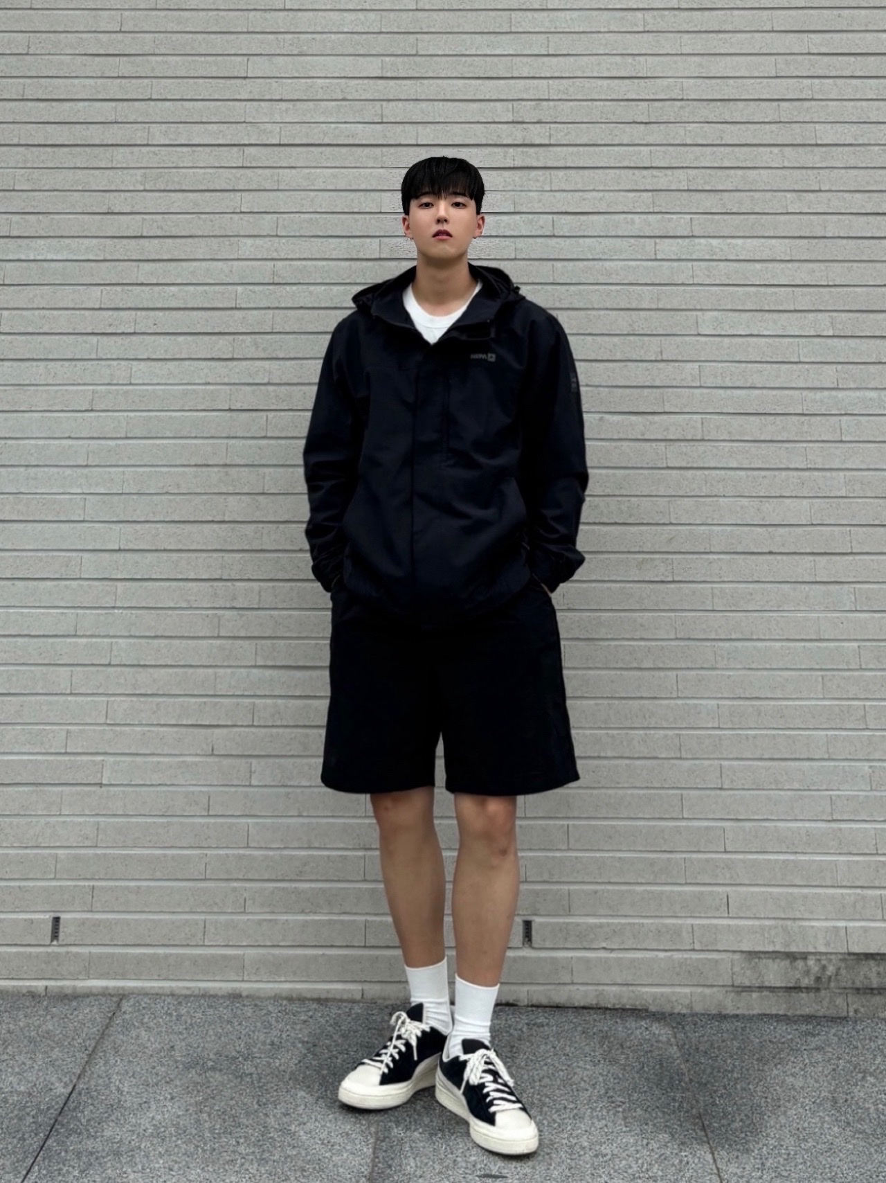Puma Suede XL Puma Black Puma White 착용 스타일 - 1
