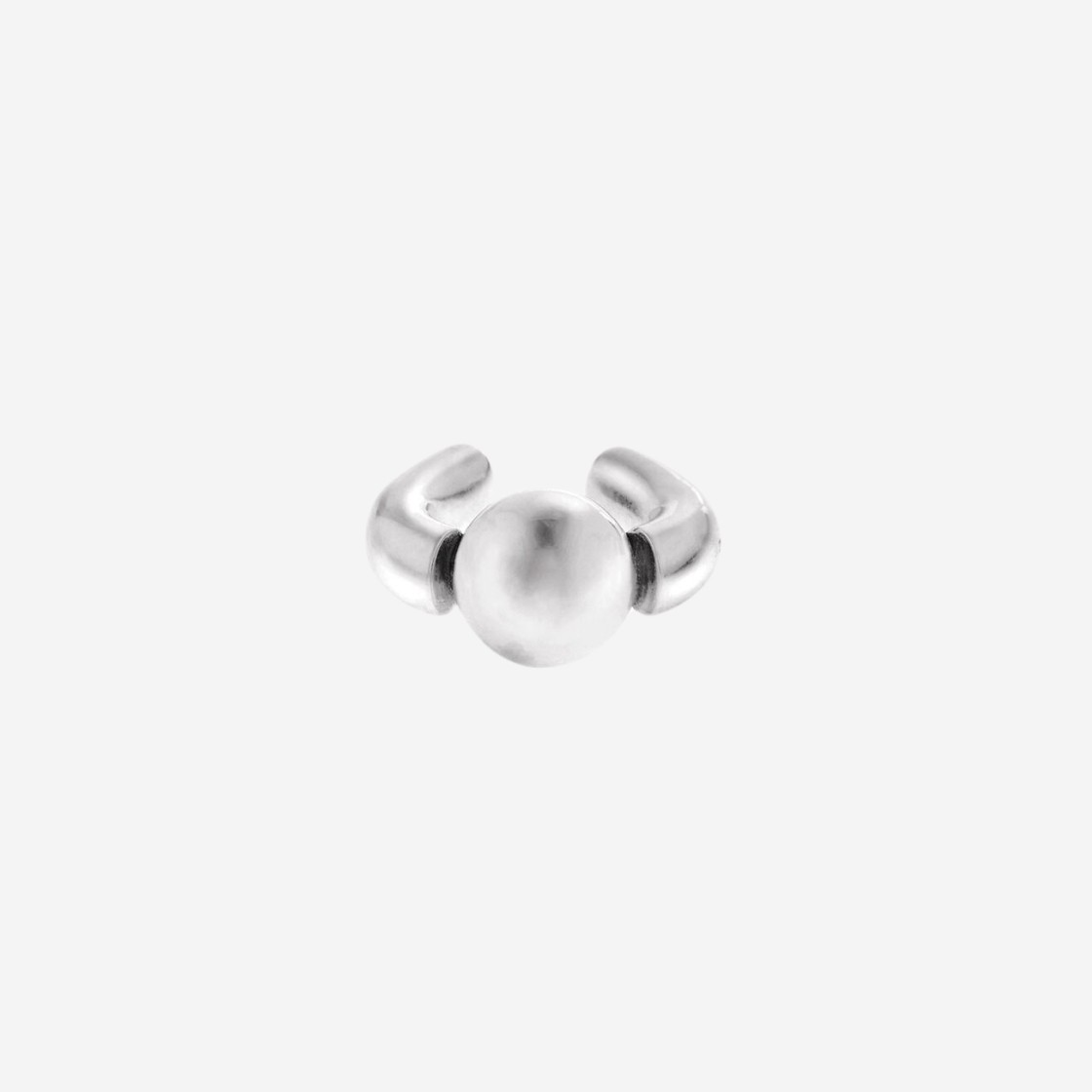 Balenciaga Camden Nose Ring Silver 상세 이미지 1