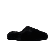 (W) Balenciaga Teddy Mule Black