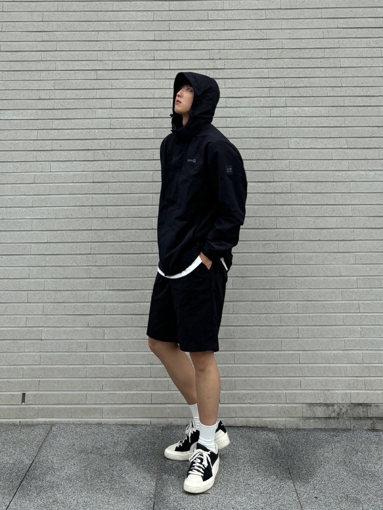 Puma Suede XL Puma Black Puma White 착용 스타일 - 3