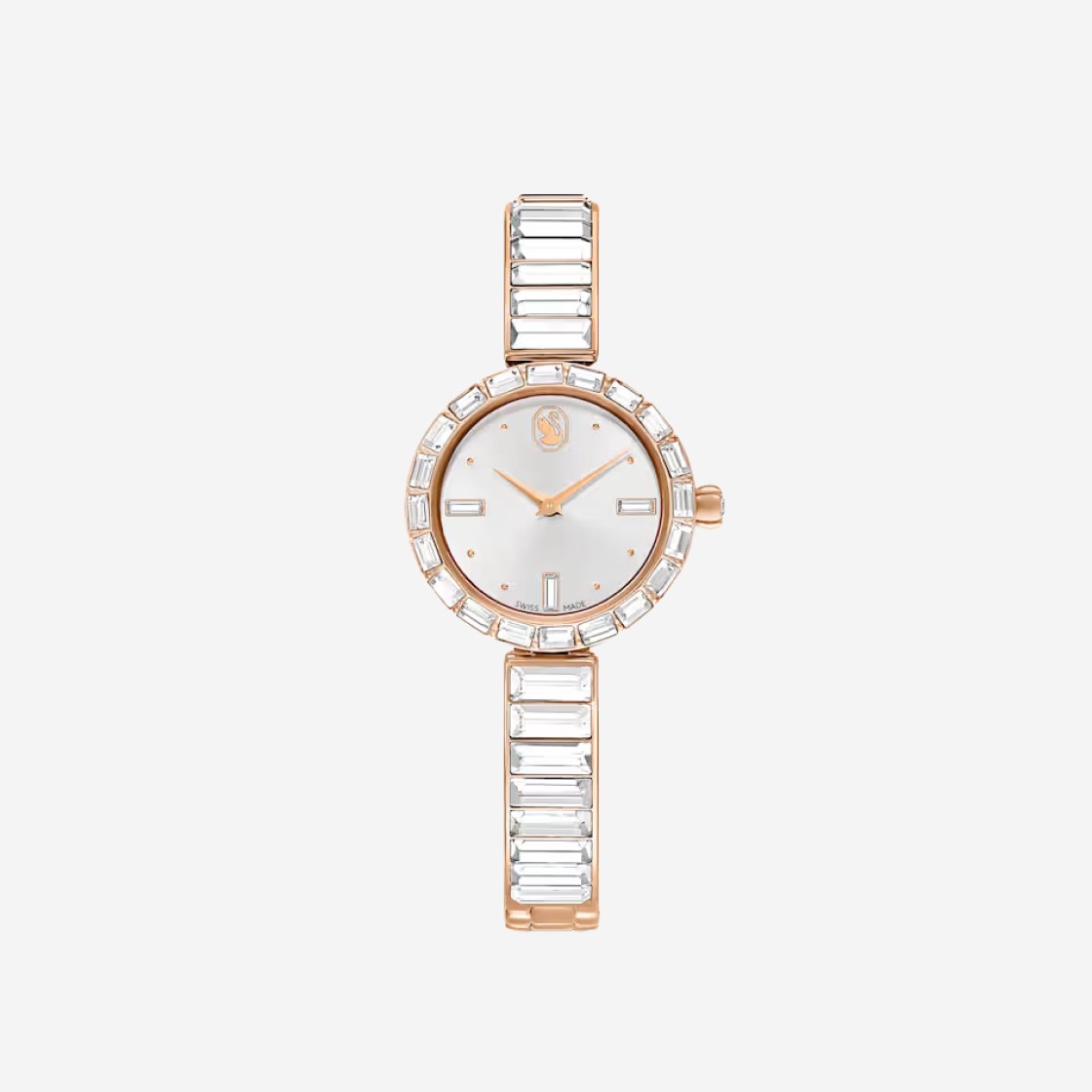 (W) Swarovski Matrix Bangle Watch Rose Gold 상세 이미지 1