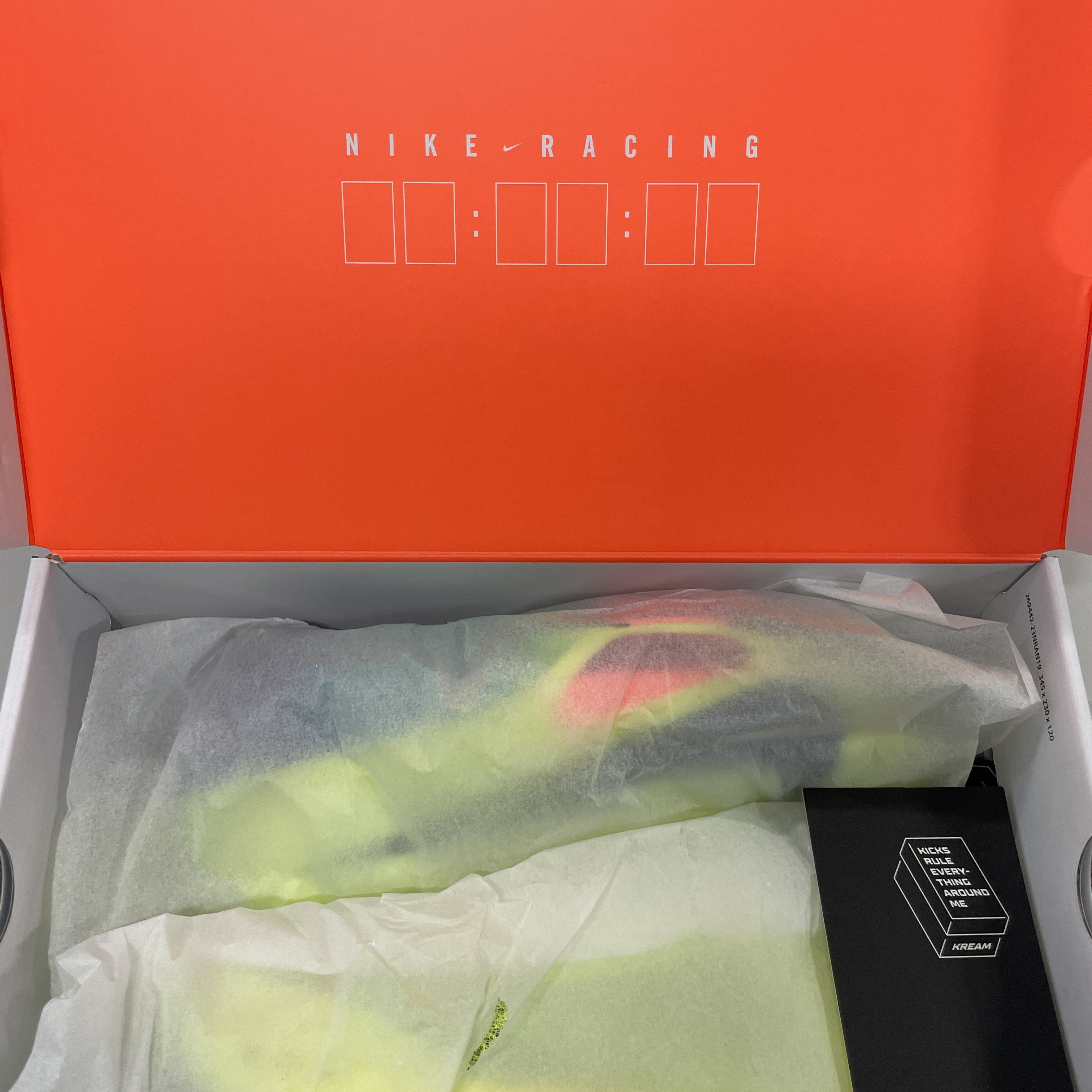Nike Air Zoom Alphafly Next% 3 Volt 착용 스타일 - 1