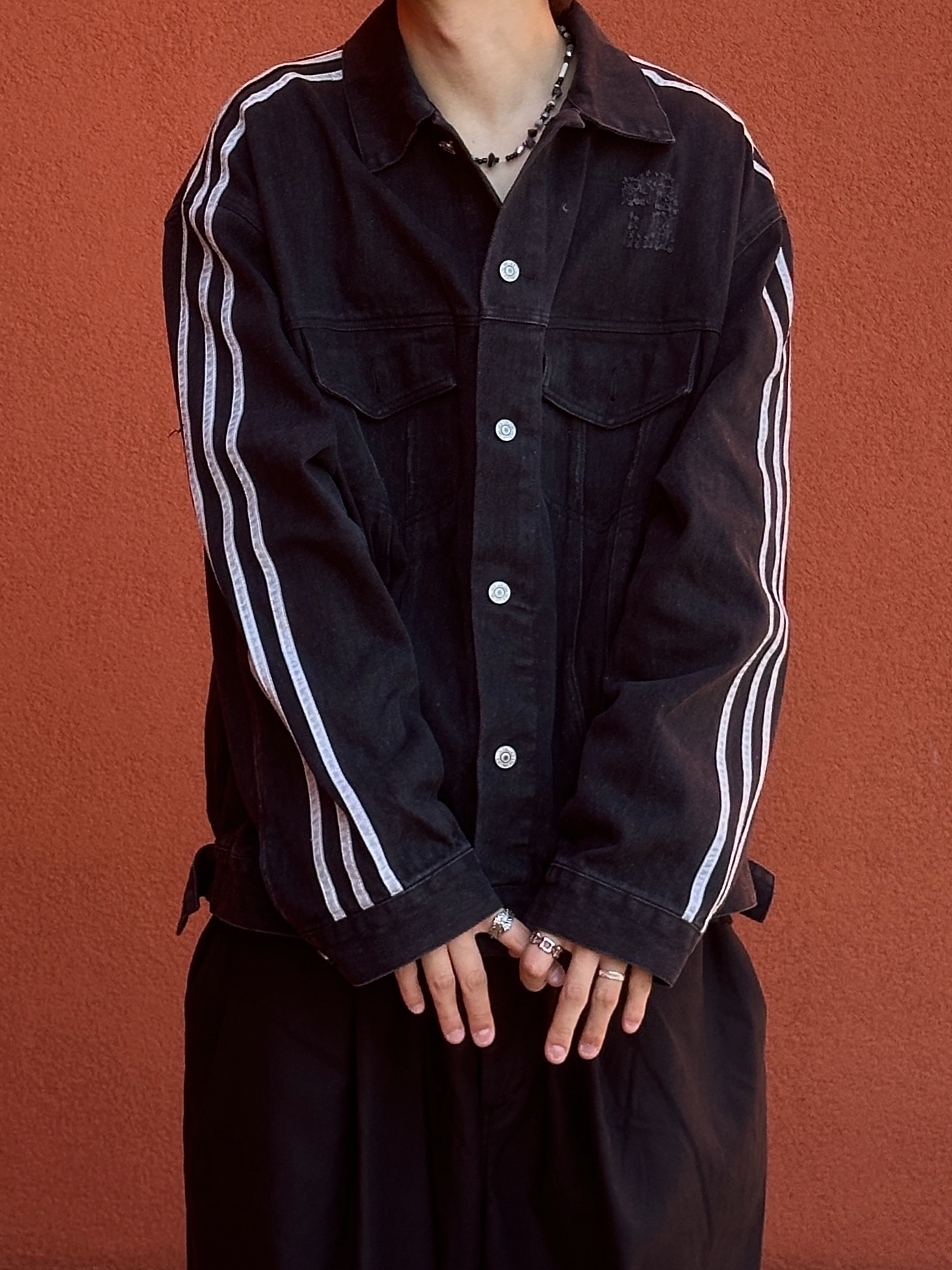 Maison Mihara Yasuhiro Peterson OG Sole Canvas Low-top Sneakers Natural 착용 스타일 - 3