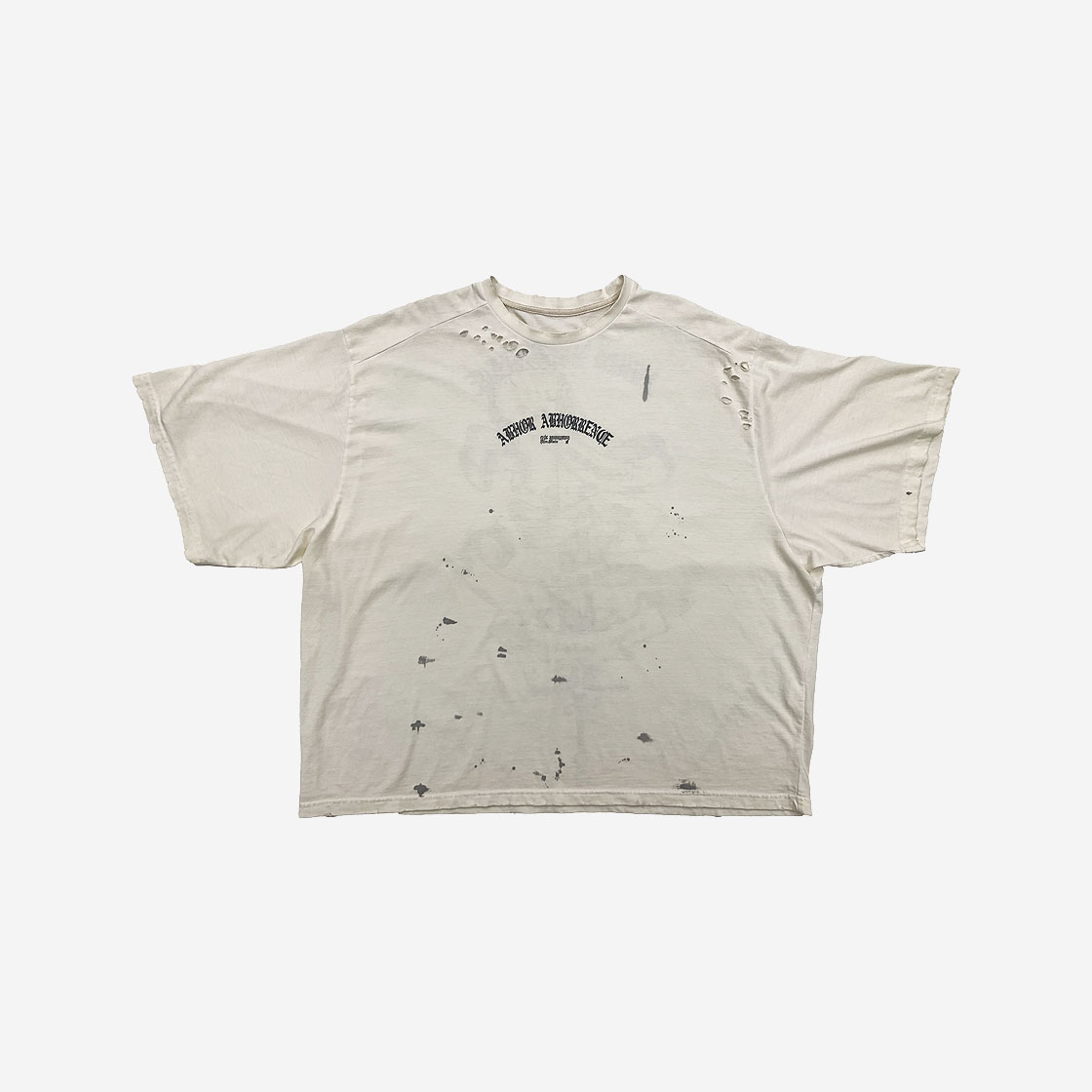 알비유 디 에인션트 티셔츠 오프 화이트(rbU The Ancient T-Shirt Washed Off White) - 2
