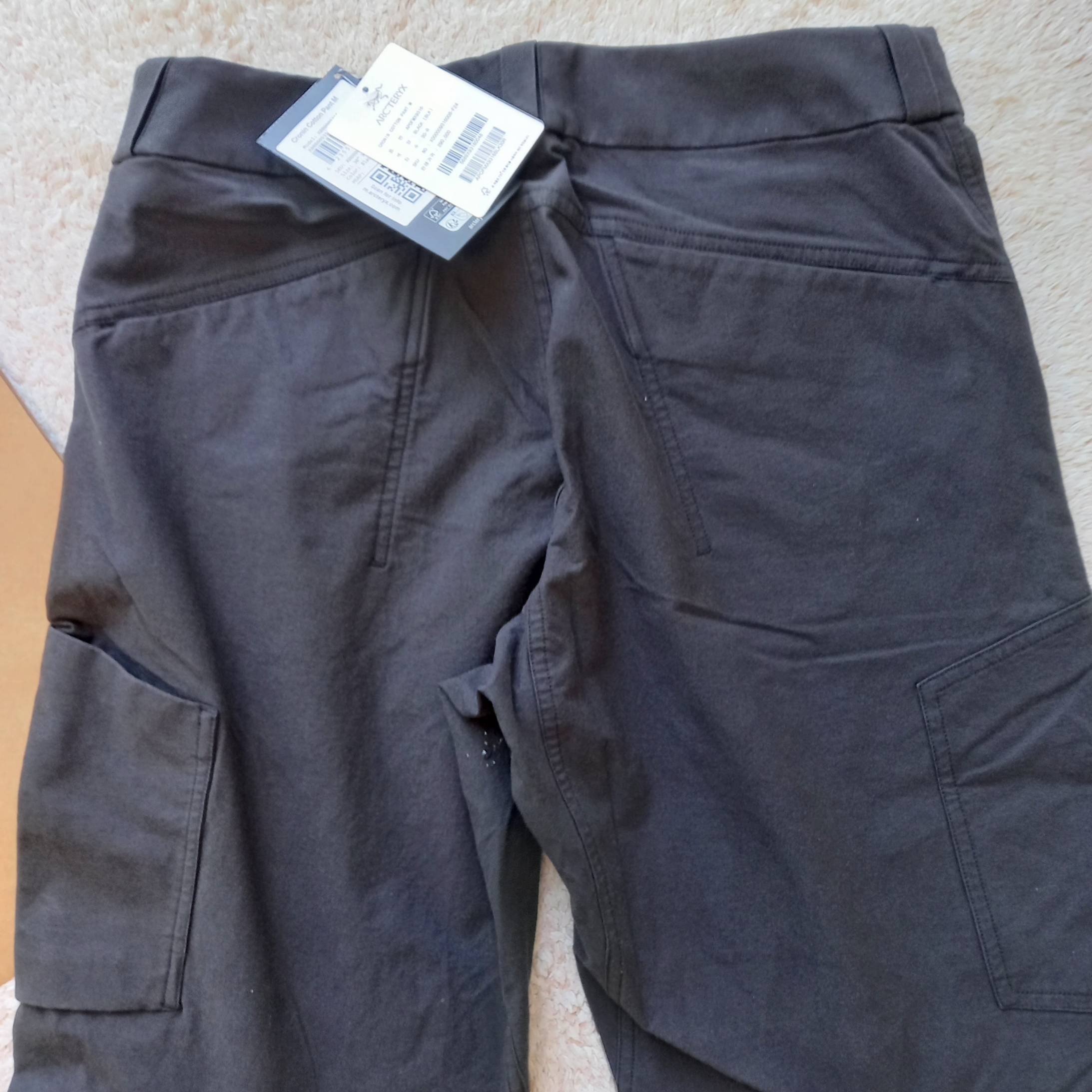 Arc'teryx Cronin Cotton Pants Black, Arc'teryx Cronin Cotton Pants Tatsu 착용 스타일 - 7