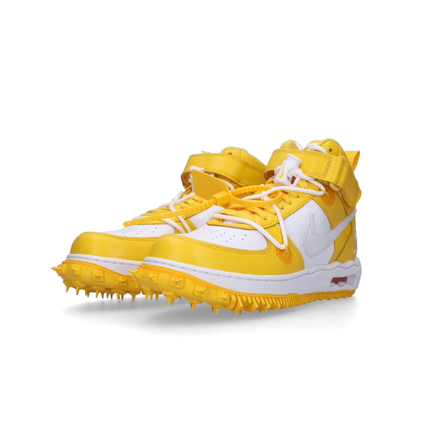 Nike x Off-White Air Force 1 Mid SP Leather Varsity Maize