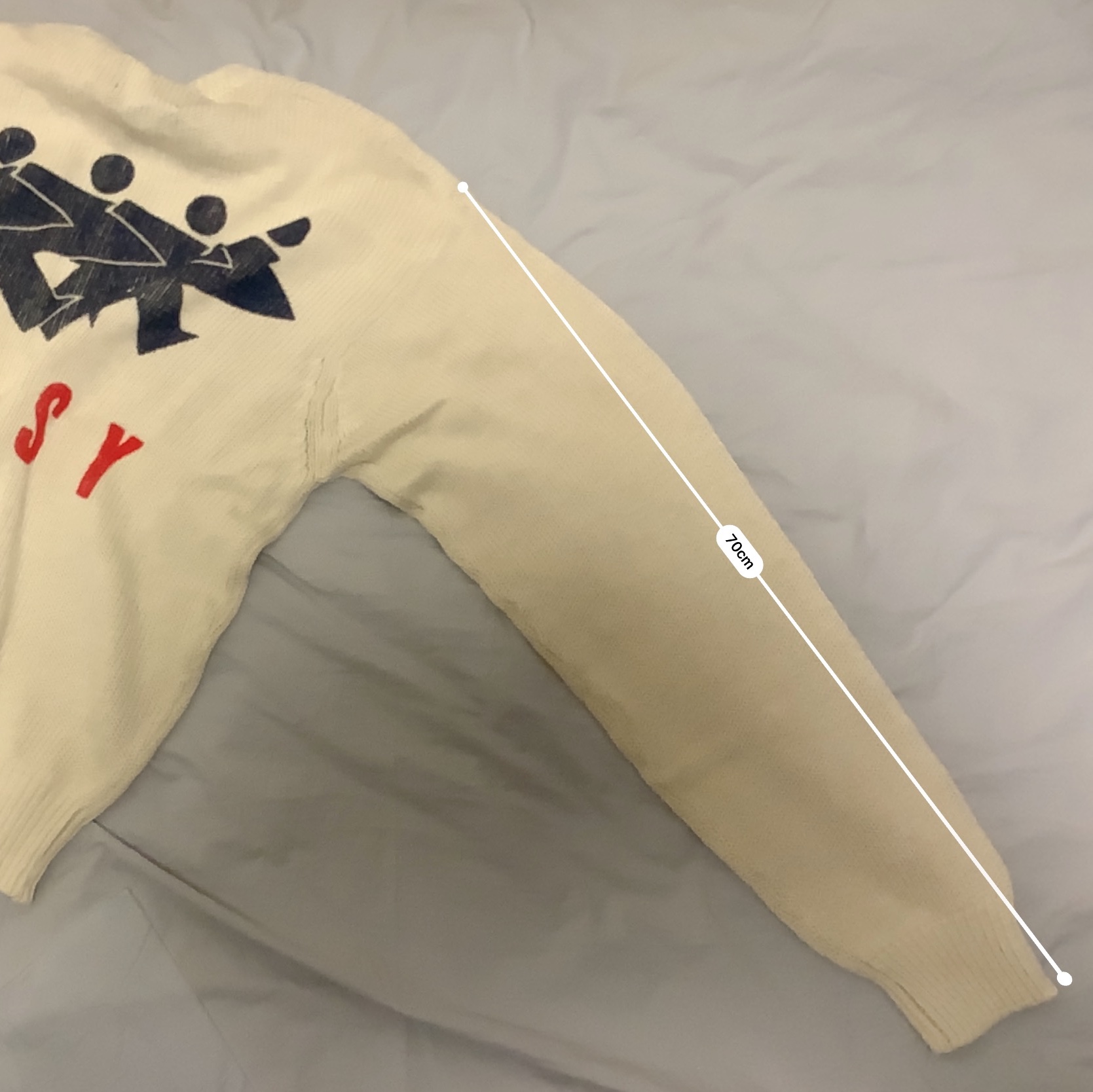 Stussy Surfman Icon Cotton Linen Crew Ivory 착용 스타일 - 3