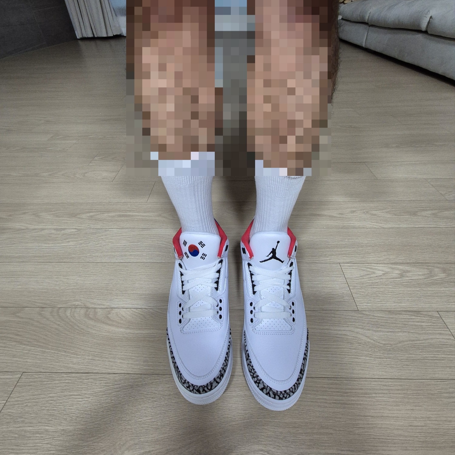 (W) Jordan 3 Retro Seoul 착용 스타일 - 8