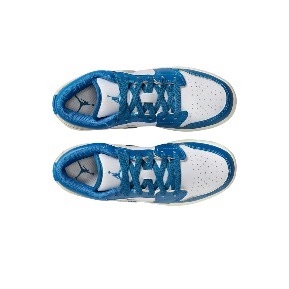 (GS) 조던 1 로우 SE 화이트 인더스트리얼 블루((GS) Jordan 1 Low SE White Industrial Blue) - 2
