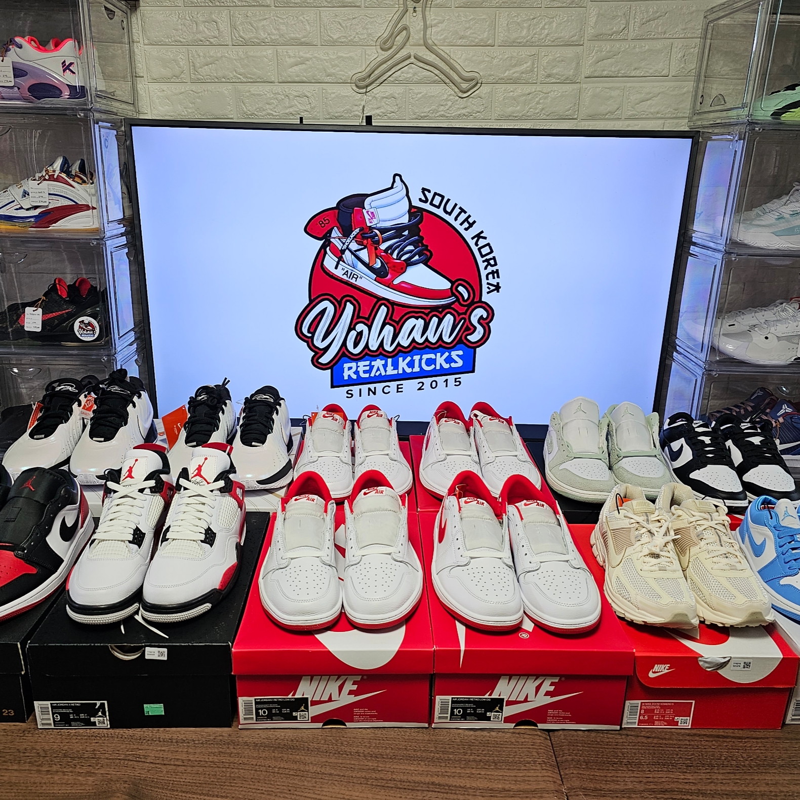 Jordan 4 Retro Red Cement 착용 스타일