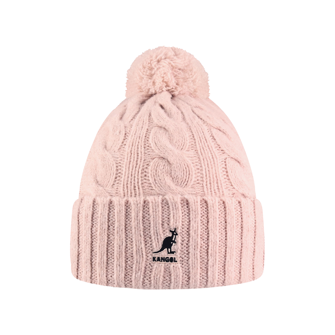 Kangol Pompom Beanie Light Pink 상세 이미지 1