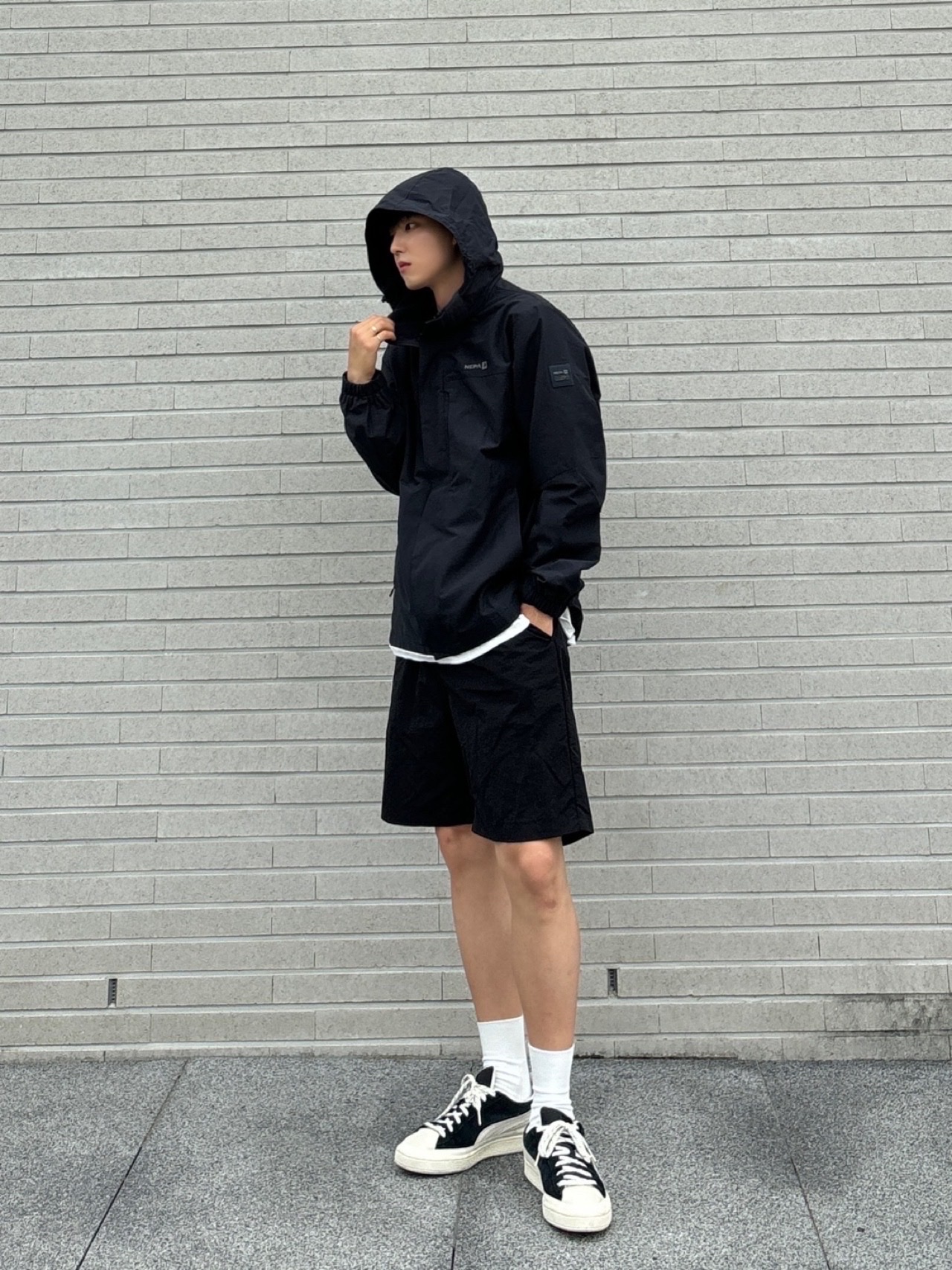 Puma Suede XL Puma Black Puma White 착용 스타일 - 5