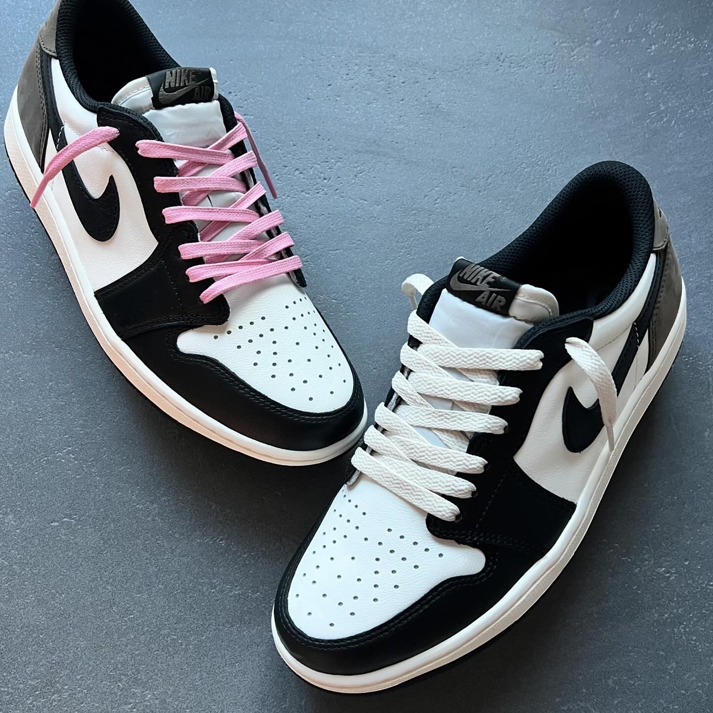 Jordan 1 Retro Low OG Mocha 착용 스타일 - 1