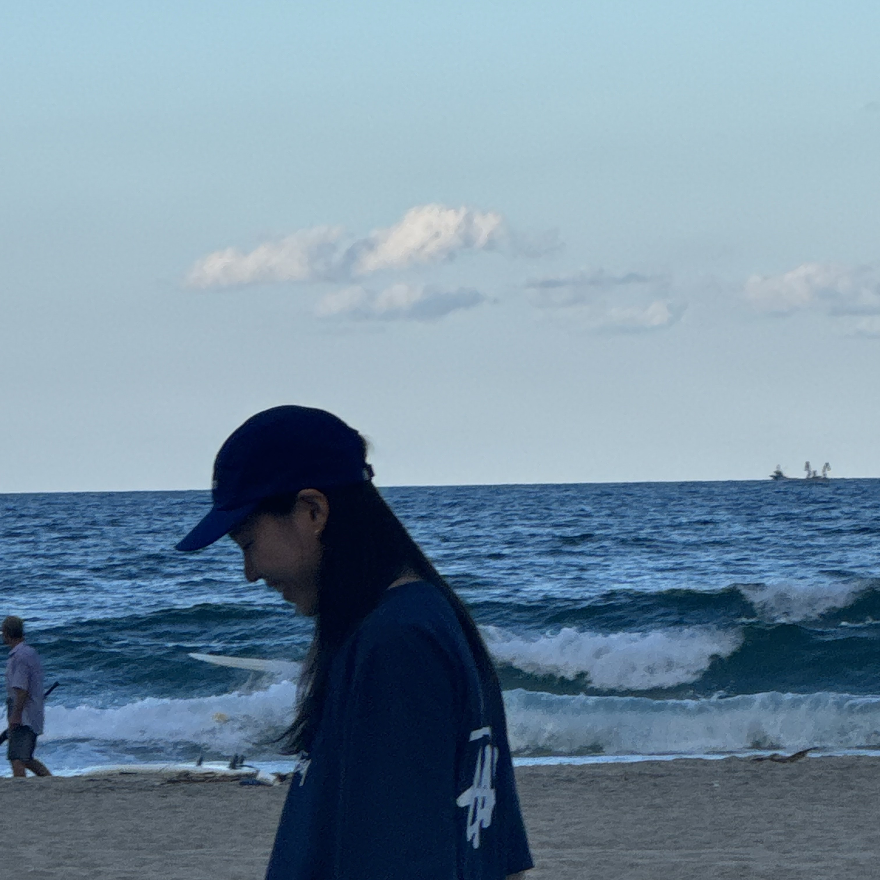 Supreme Washed Chino Twill Camp Cap Navy - 24SS 착용 스타일