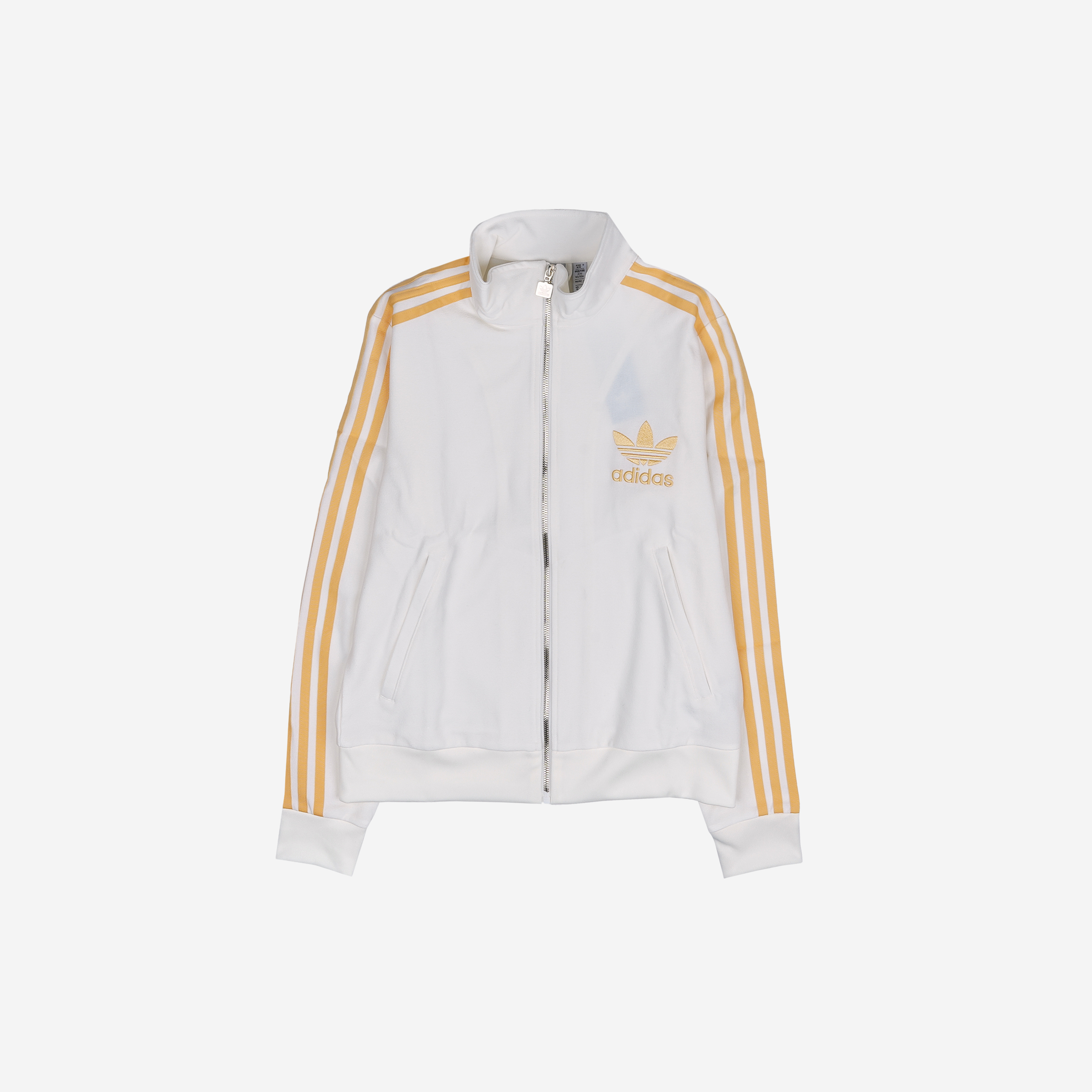 (W) Adidas Originals Beckenbauer Crepe Track Top Off White - KR Sizing