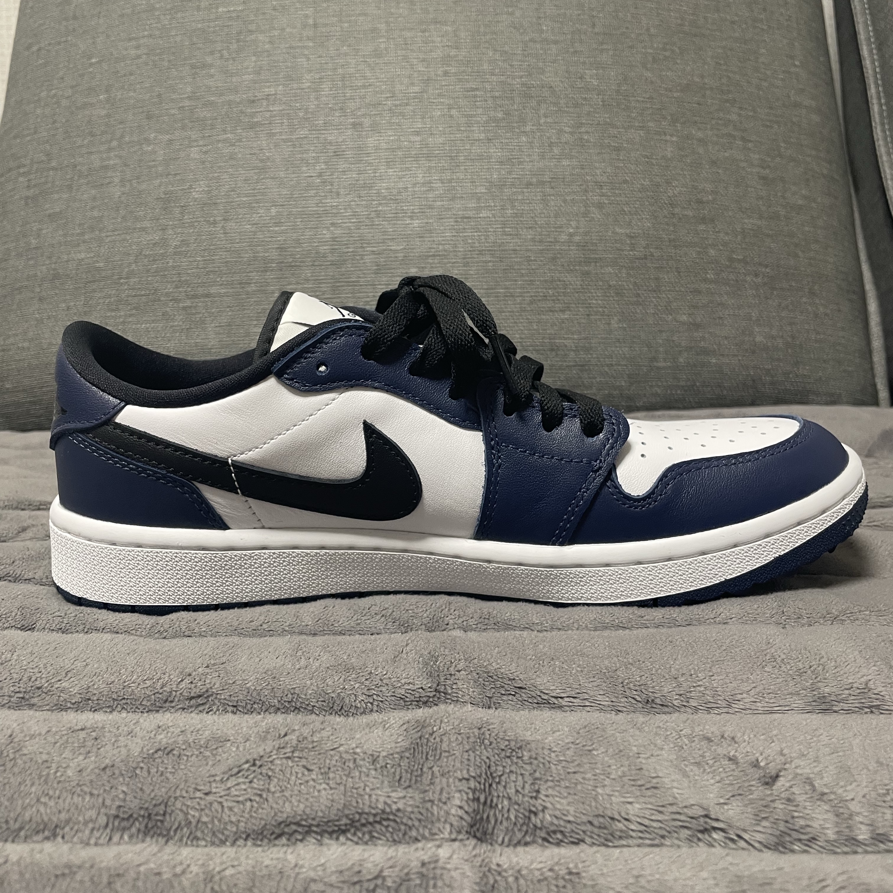 Jordan 1 Low Golf Midnight Navy 착용 스타일 - 3