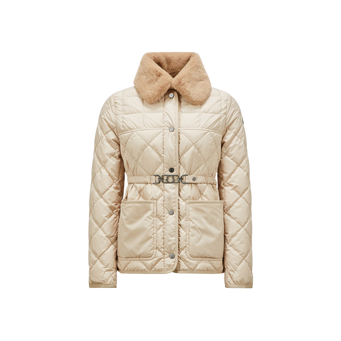 【24AW NEW】MONCLER_women / SERINDE ダウンジャケット / Beige Moncler Beige Lans Lightweight Down Jacket - Size 3