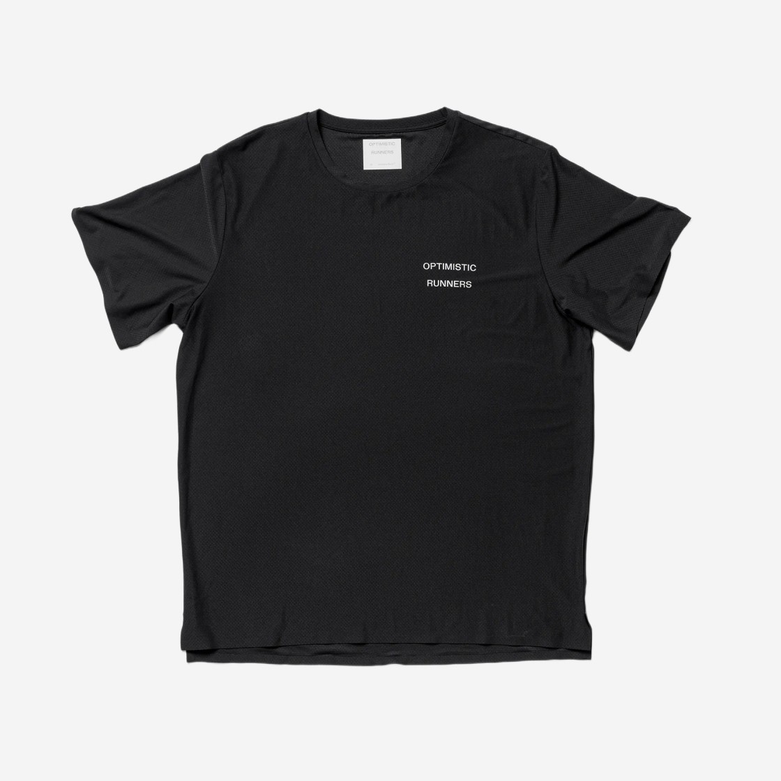 Optimistic Runners Ripstop T-Shirt Black 상세 이미지 1