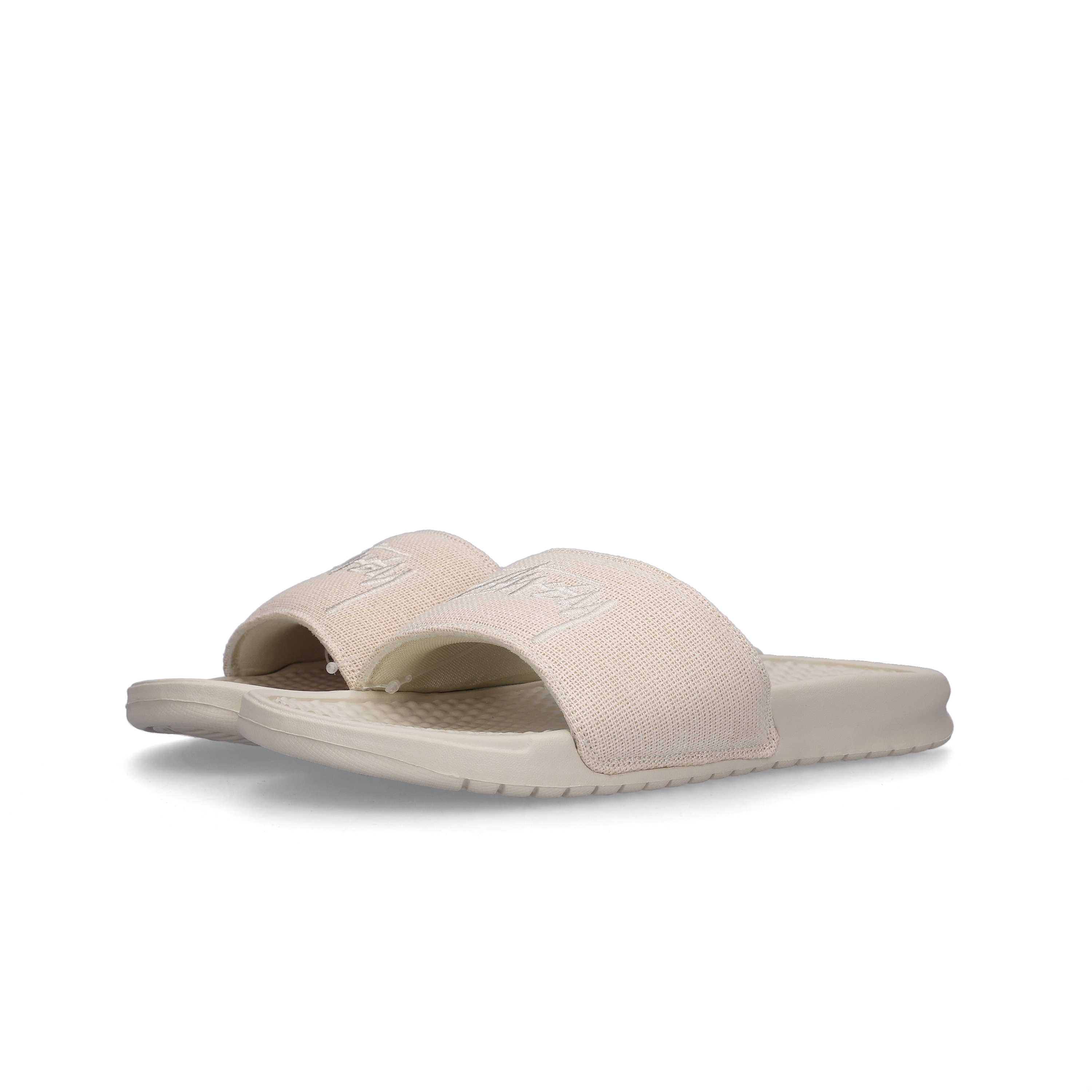 Nike x Stussy Benassi Hemp Slide Fossil Stone