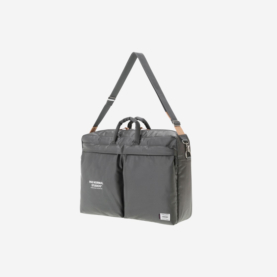 Porter x Pas Normal Studios 2Way Briefcase Grey 상세 이미지 2