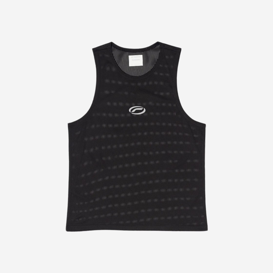 Optimistic Runners Mesh Singlet Black 상세 이미지 1