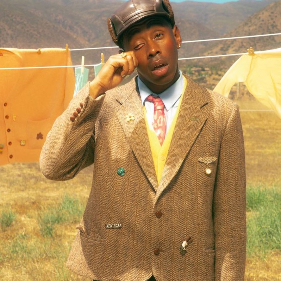 Supreme Tyler The Creator T-Shirt White - 24FW, Supreme Tyler The Creator T-Shirt Black - 24FW 착용 스타일 - 4