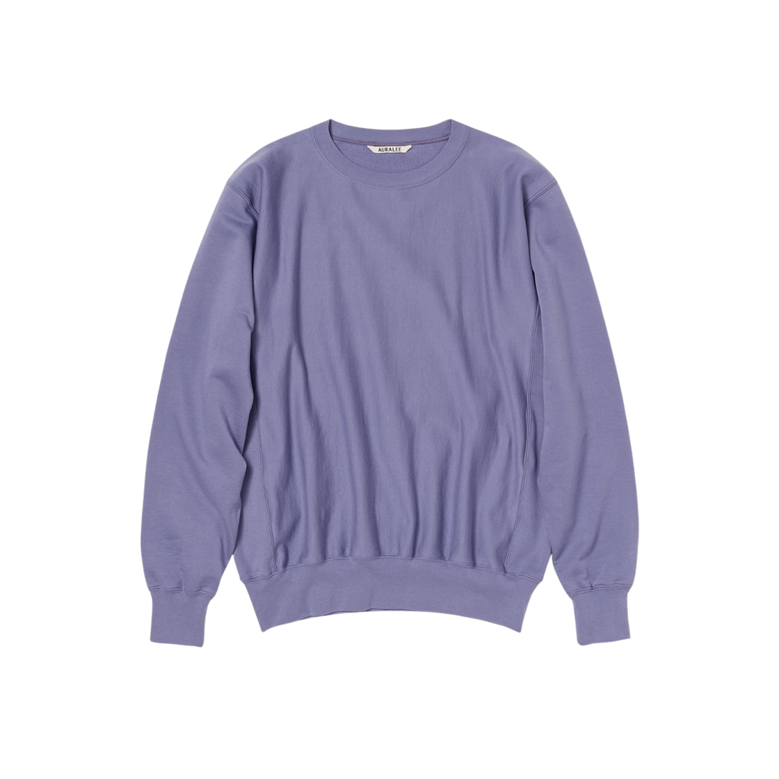 Auralee Elastic High Gauge Sweat P/O Purple 상세 이미지 1