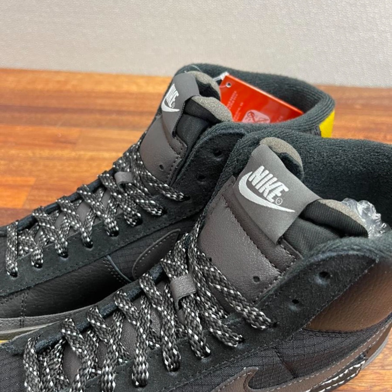 Nike Blazer Mid Pro Club Black Medium Ash 착용 스타일 - 3