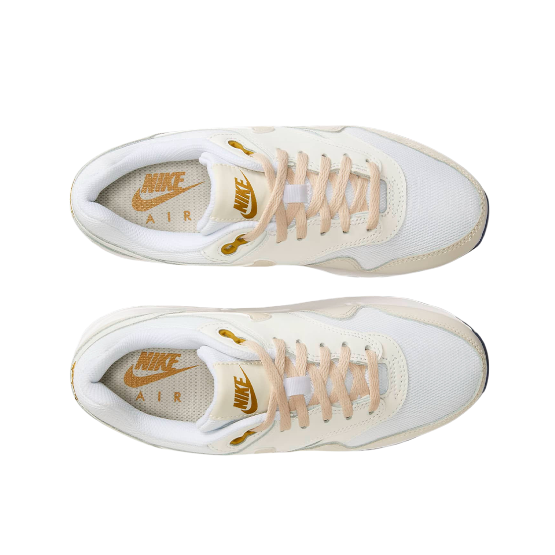 (GS) 나이키 에어맥스 1 화이트 브론진((GS) Nike Air Max 1 White Bronzine) - 2