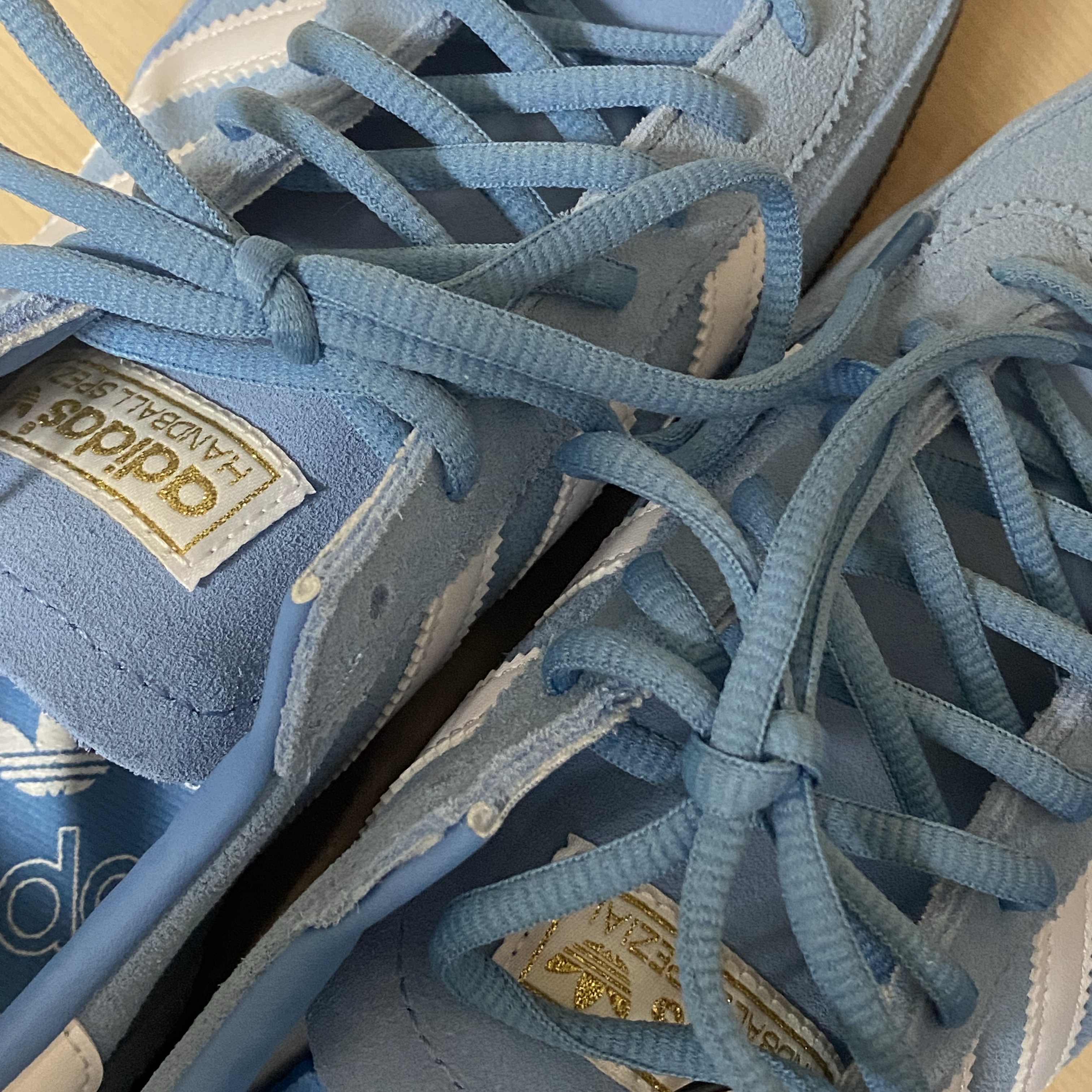 Adidas Spezial Handball Light Blue 착용 스타일