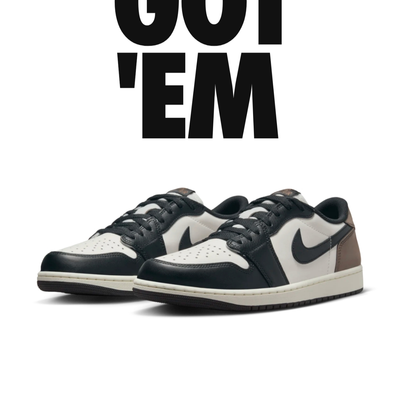 Jordan 1 Retro Low OG Mocha 착용 스타일