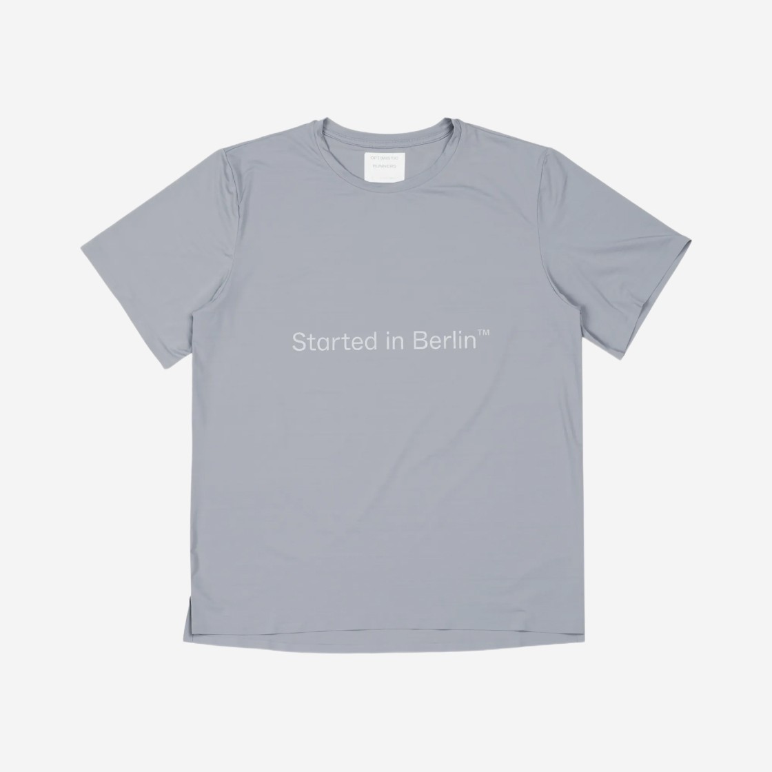 Optimistic Runners Started In Berlin T-Shirt Grey 상세 이미지 1