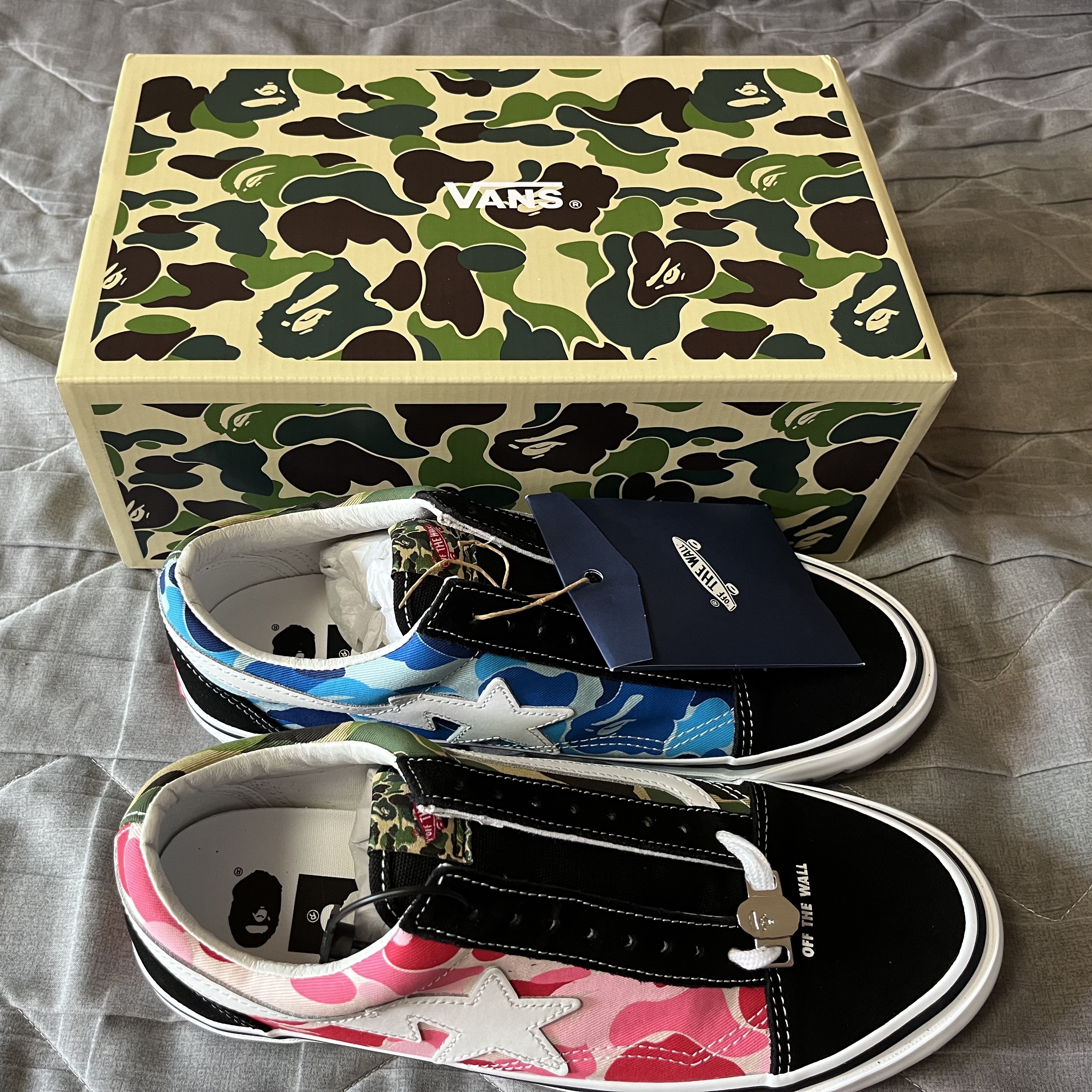 Vans x BAPE Old Skool TB LX Black 착용 스타일