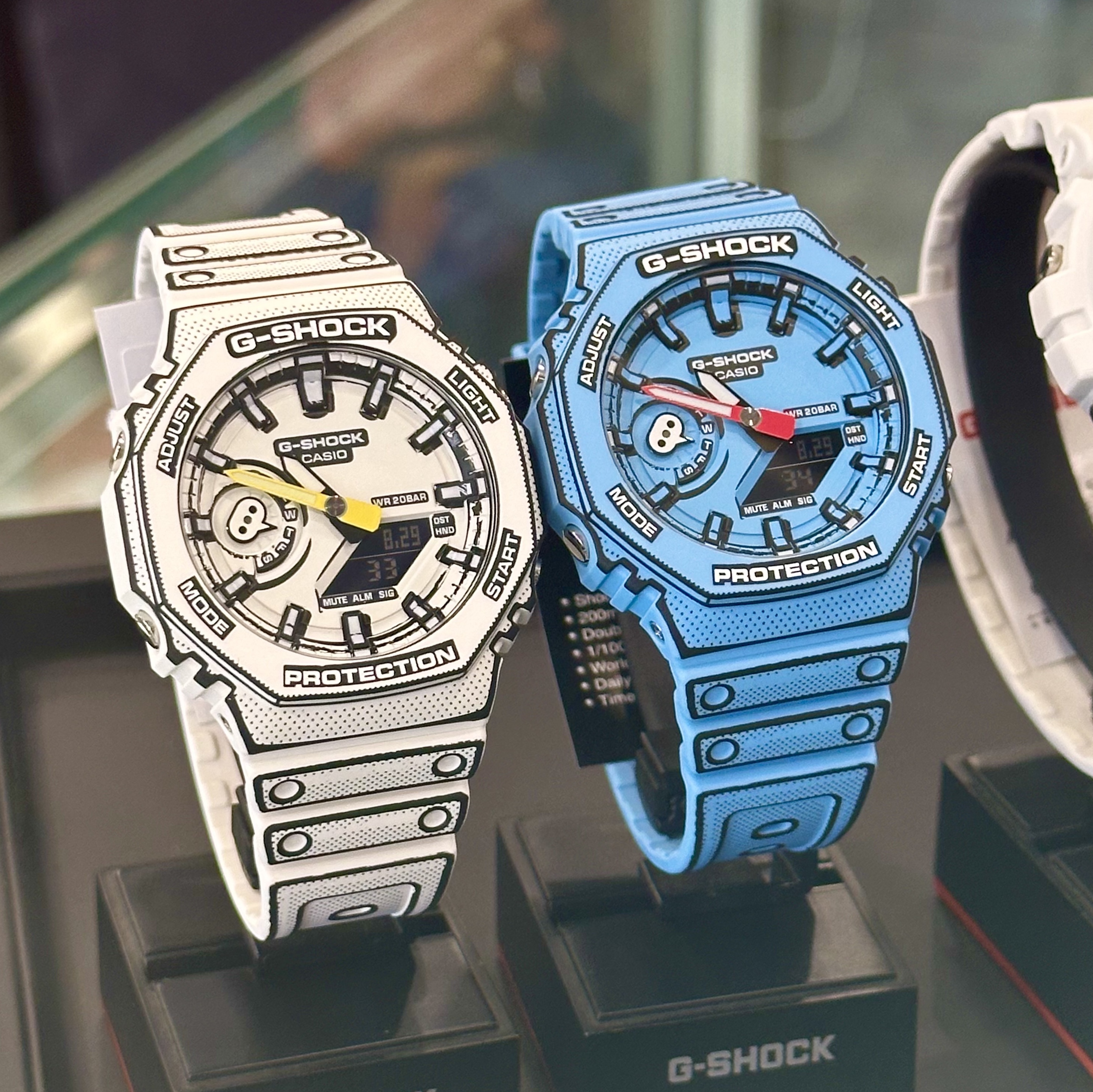 Casio G-Shock GA-2100MNG-2A, Casio G-Shock GA-2100MNG-7A 착용 스타일