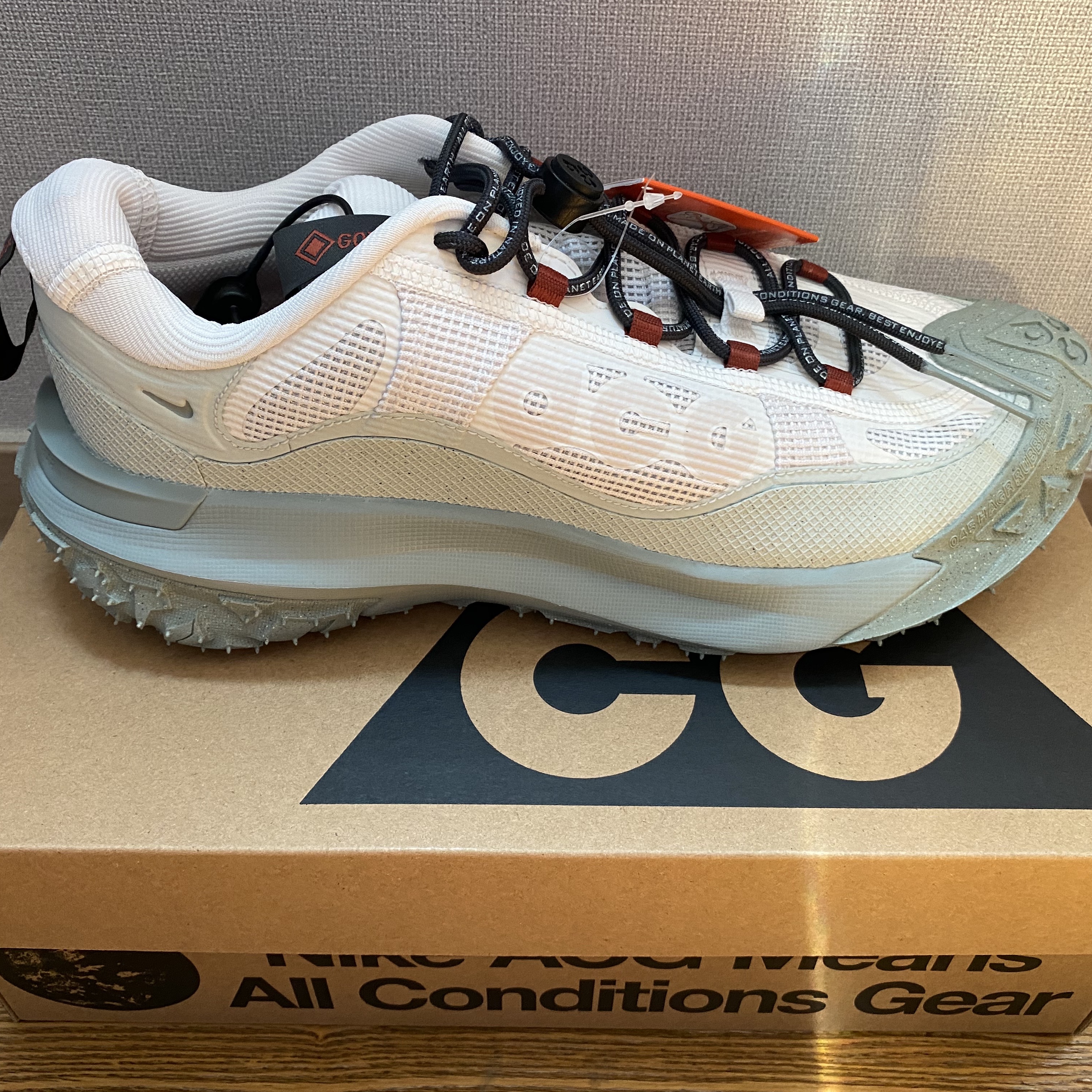 Nike ACG Mountain Fly 2 Low Gore-Tex Phantom Dark Smoke Grey 착용 스타일