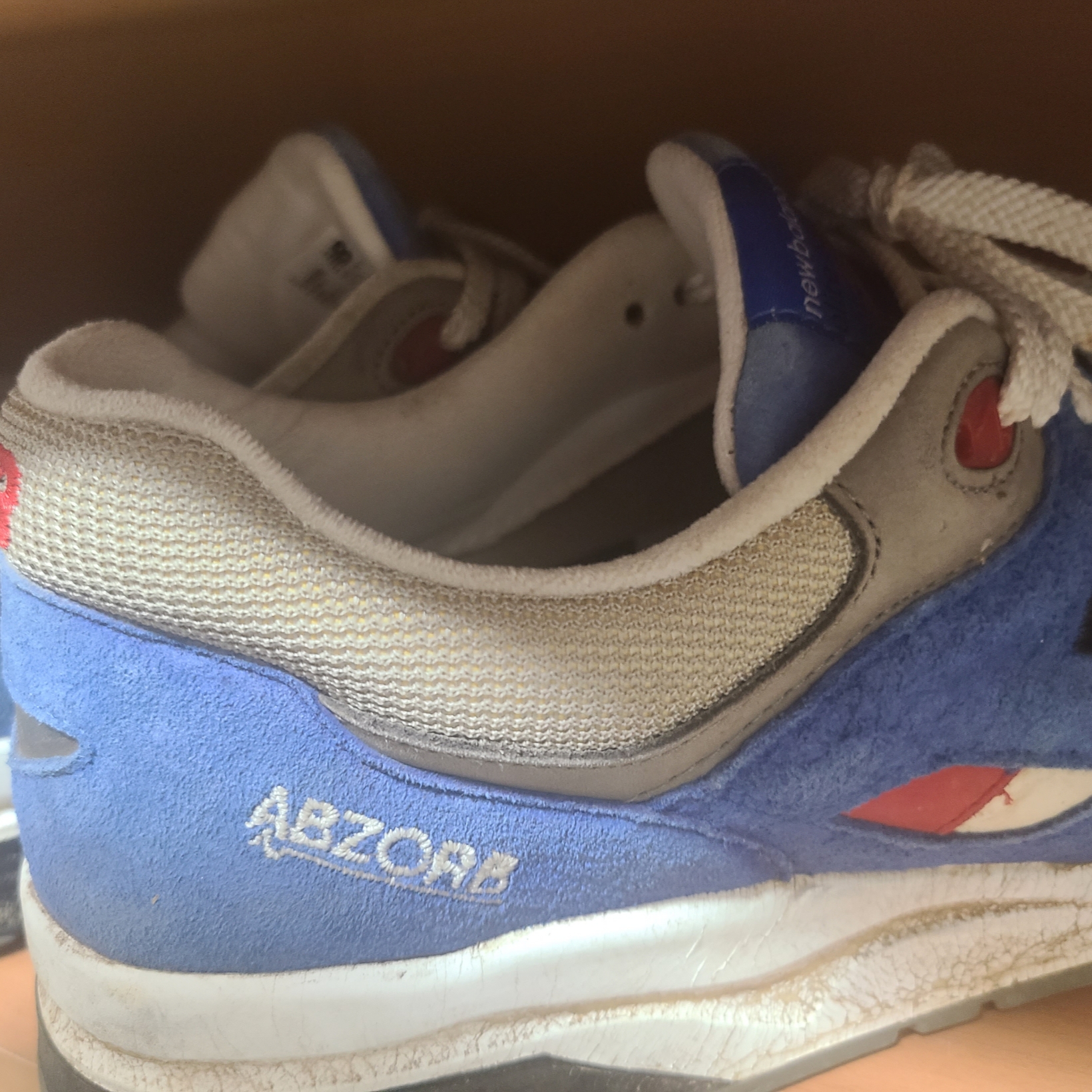 New Balance 1600 Barber Shop Blue Grey 착용 스타일
