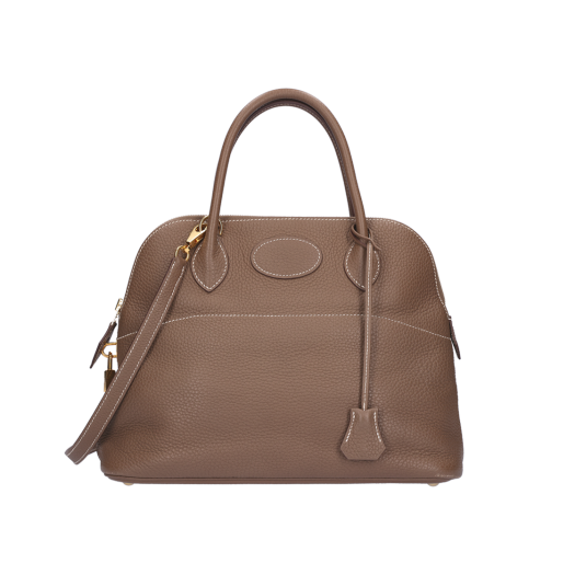 Hermes Bolide 31 Bag Clemence Etoupe & Gold Y Stamp