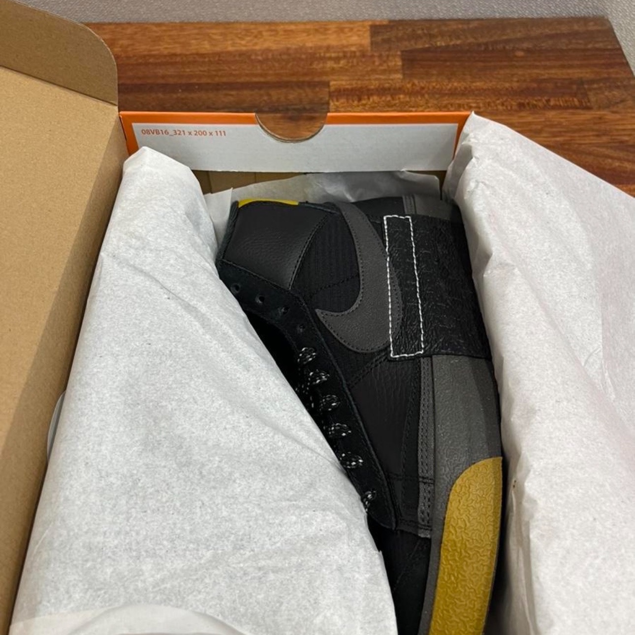 Nike Blazer Mid Pro Club Black Medium Ash 착용 스타일 - 4