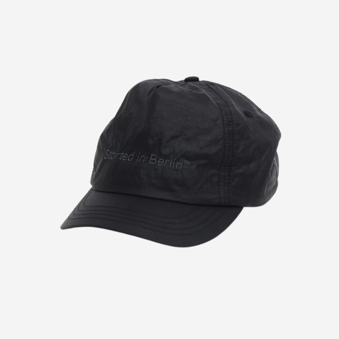 Optimistic Runners Started In Berlin Nylon Cap Black 상세 이미지 1