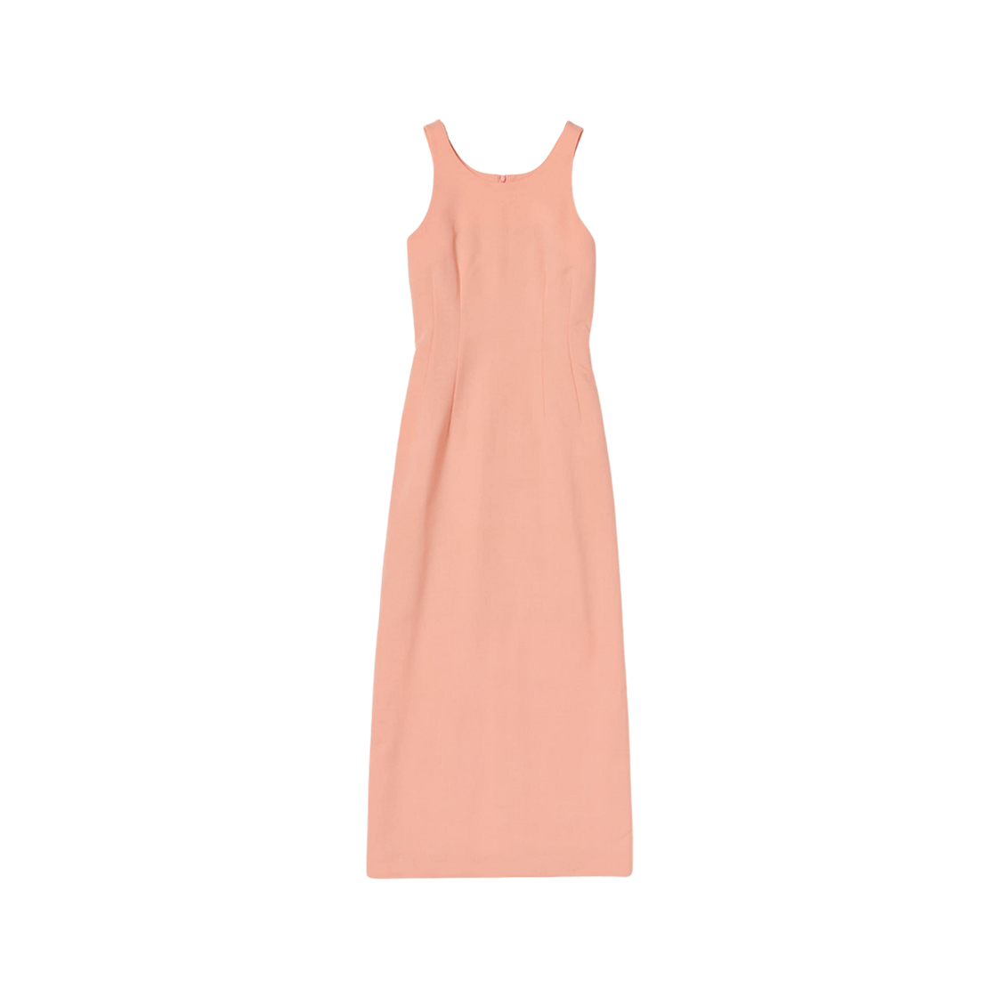 (W) Auralee Tense Wool Double Cloth Dress Salmon Pink 상세 이미지 1