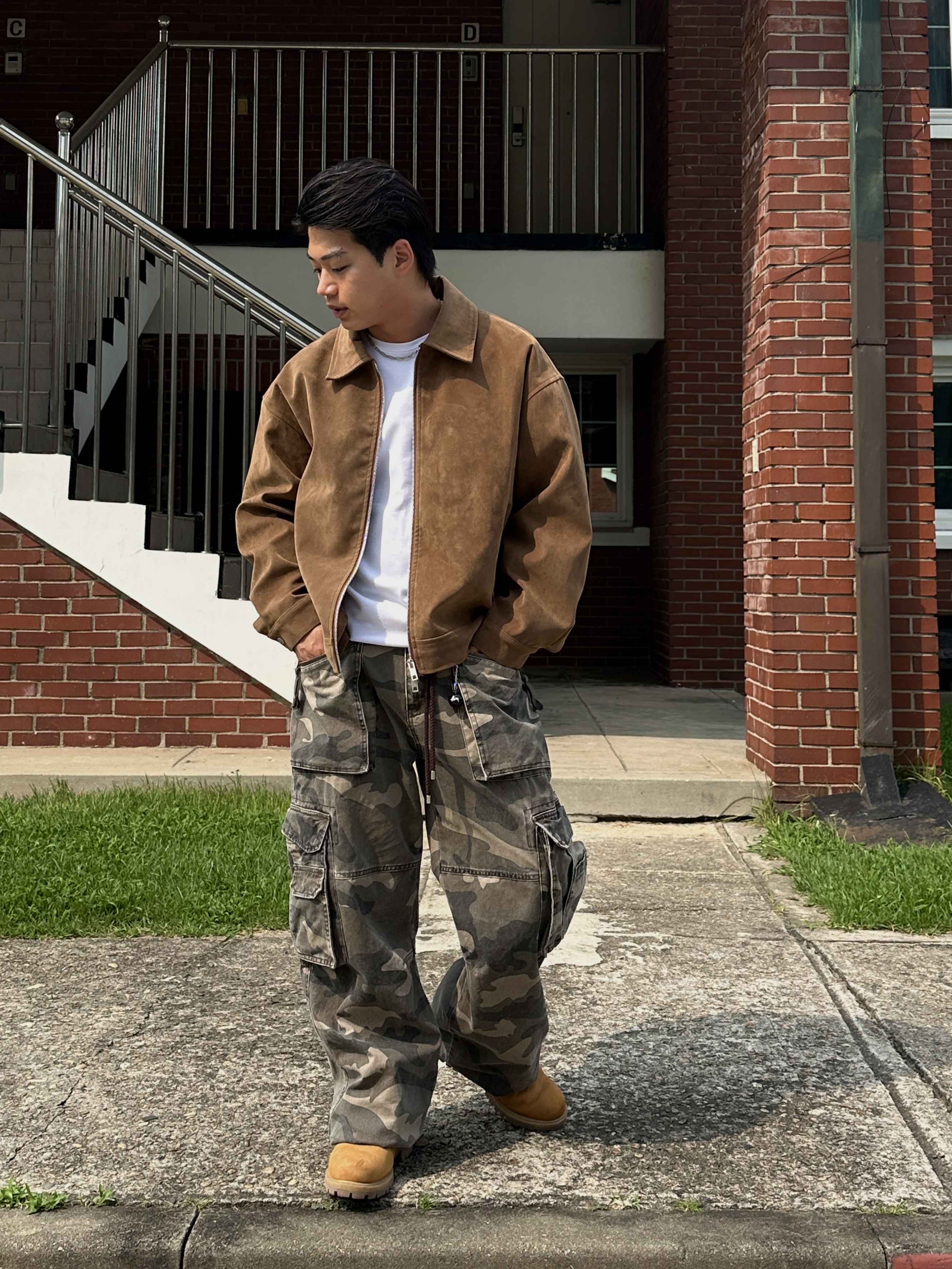 Timberland Premium 6 inch Waterproof Boot Wheat Nubuck - Wide, Timberland Premium 6 inch Waterproof Boot Wheat Nubuck - Medium 착용 스타일 - 6